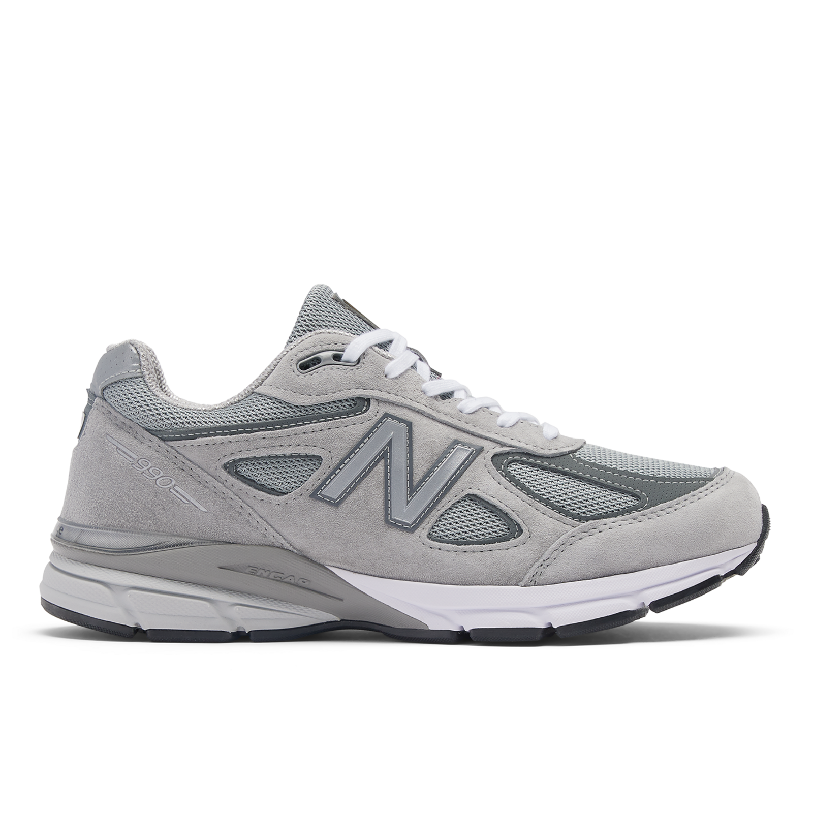 New Balance U Made in USA 990 v4 Core Freizeitschuhe / Sneaker unisex, grau, Grösse: 37