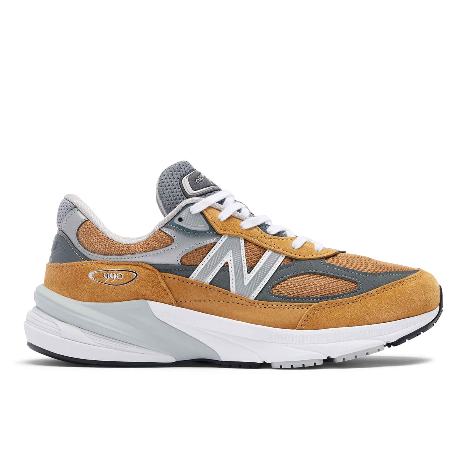 New Balance U 990 MiUS v6 Freizeitschuhe / Sneaker Unisex, braun, Grösse: 44