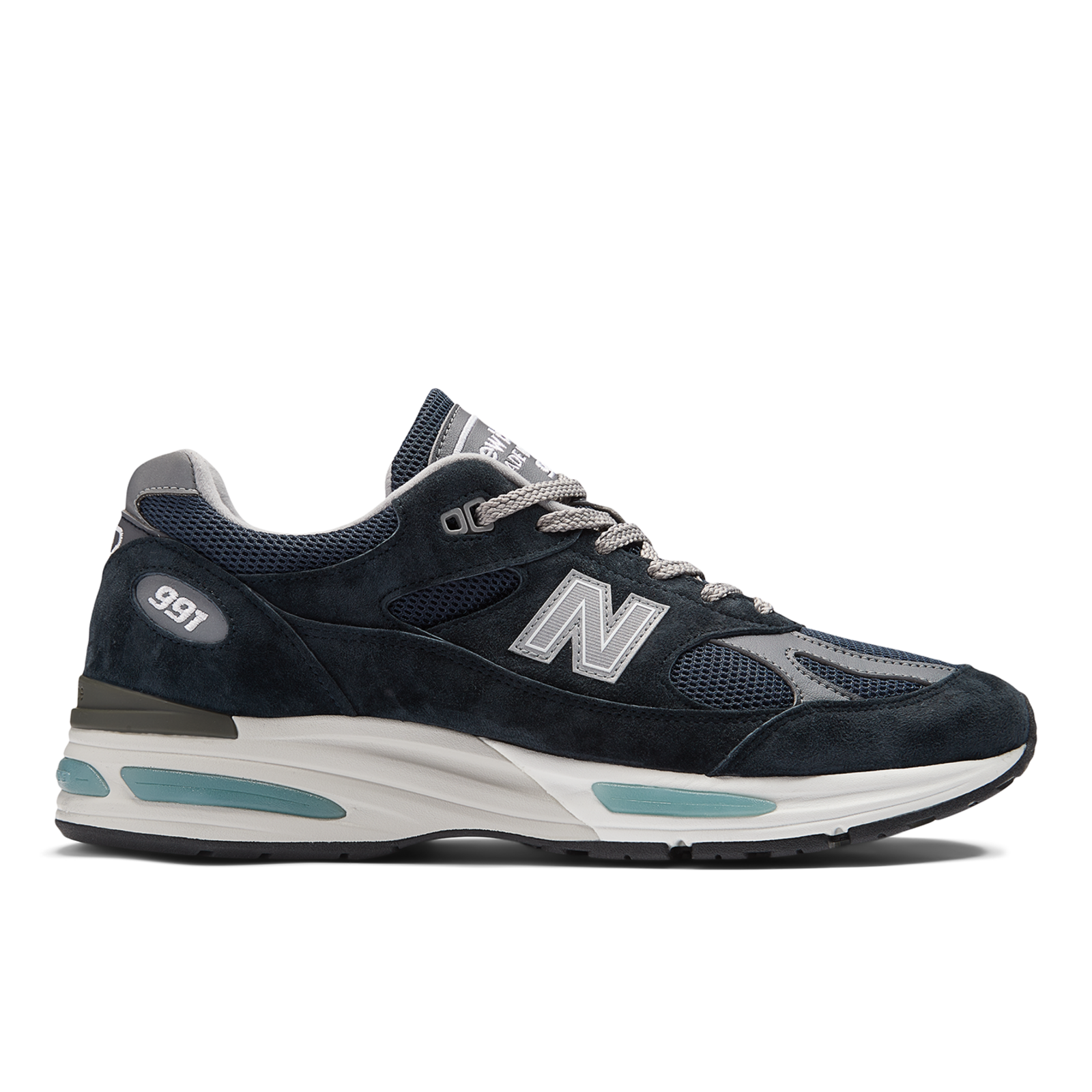 New Balance M 991 v2 MiUK Essentials Freizeitschuhe / Sneaker Herren, blau, Grösse: 40.5