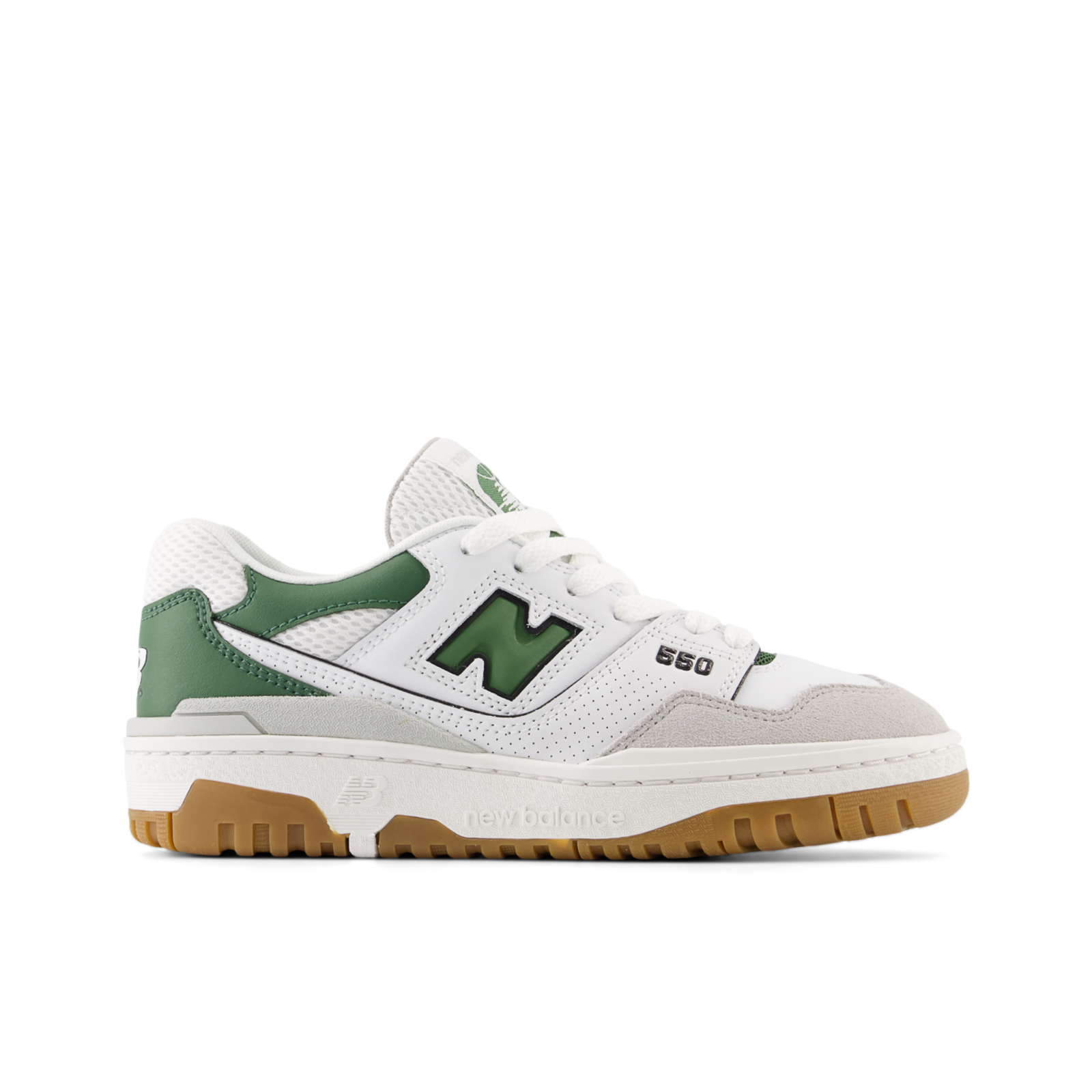 New Balance Kids G 550 Elevated Essentials Freizeitschuhe Unisex, weiss, Grösse: 38.5