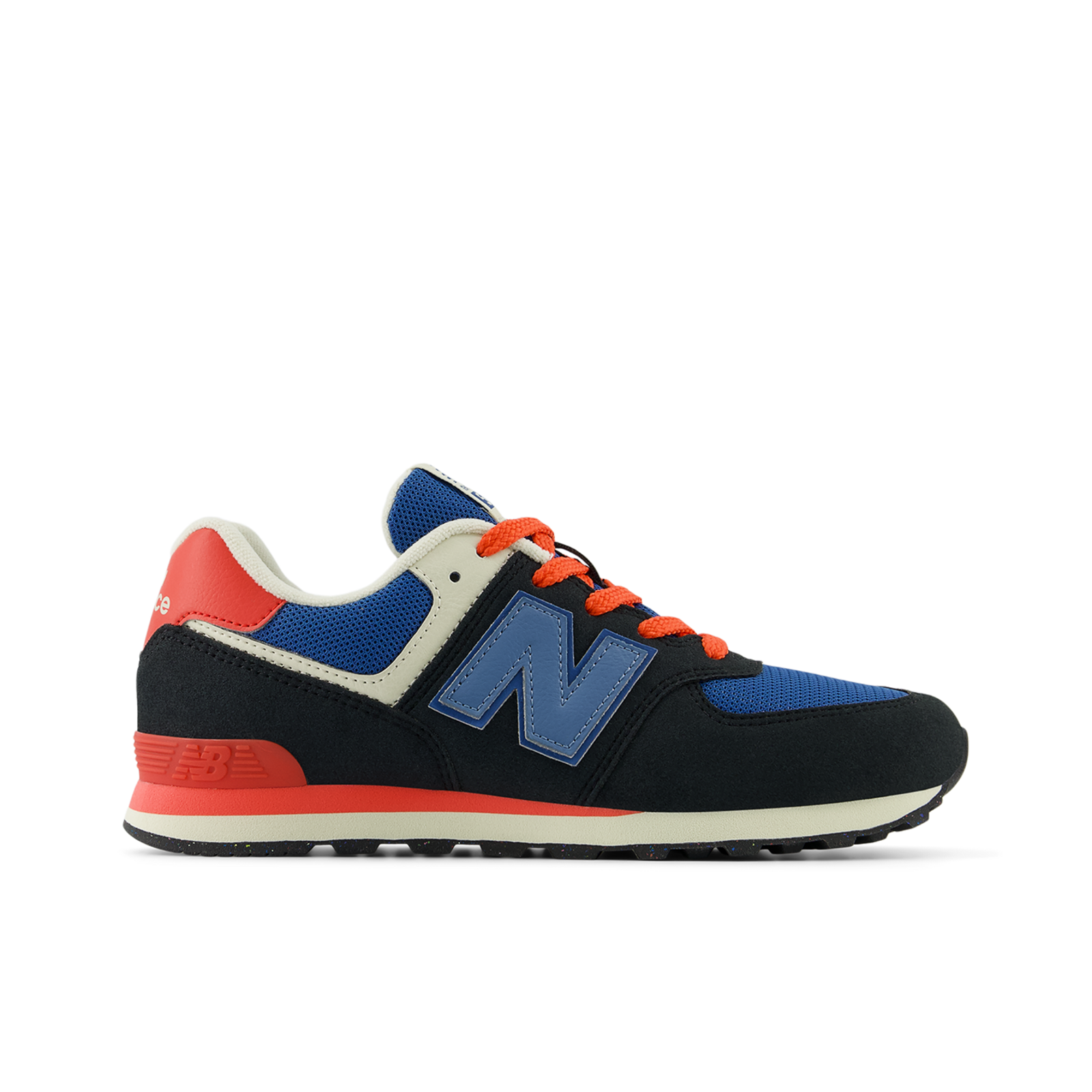 New Balance Kids G 574 Retro Brights Freizeitschuhe JungenMädchenUnisex, blau, Grösse: 35.5