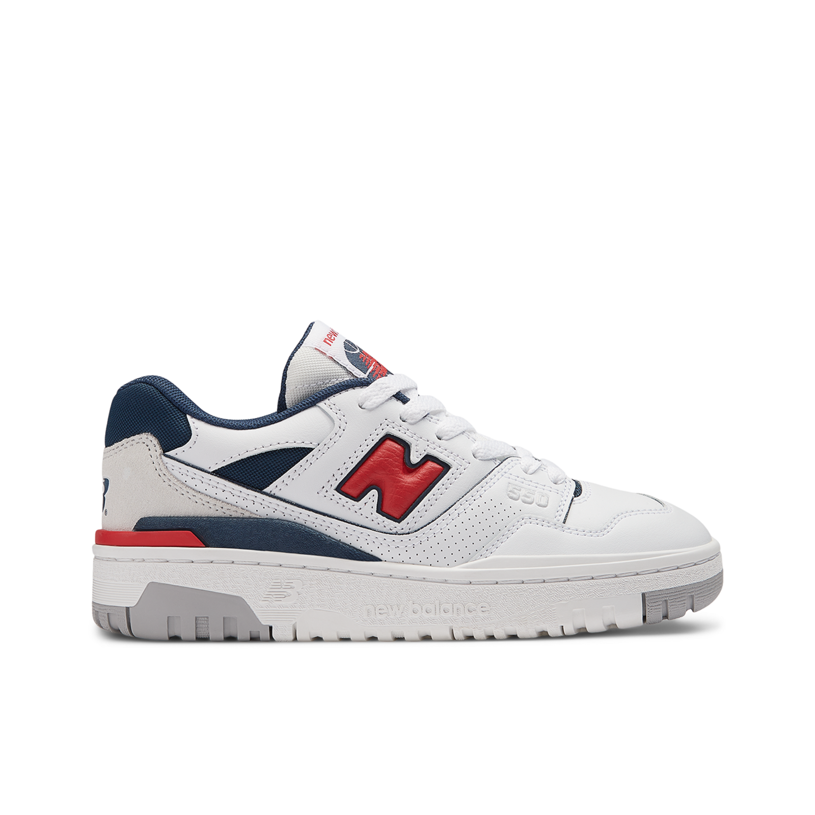 New Balance Kids G 550 Essentials Freizeitschuhe unisex, weiss, Grösse: 40