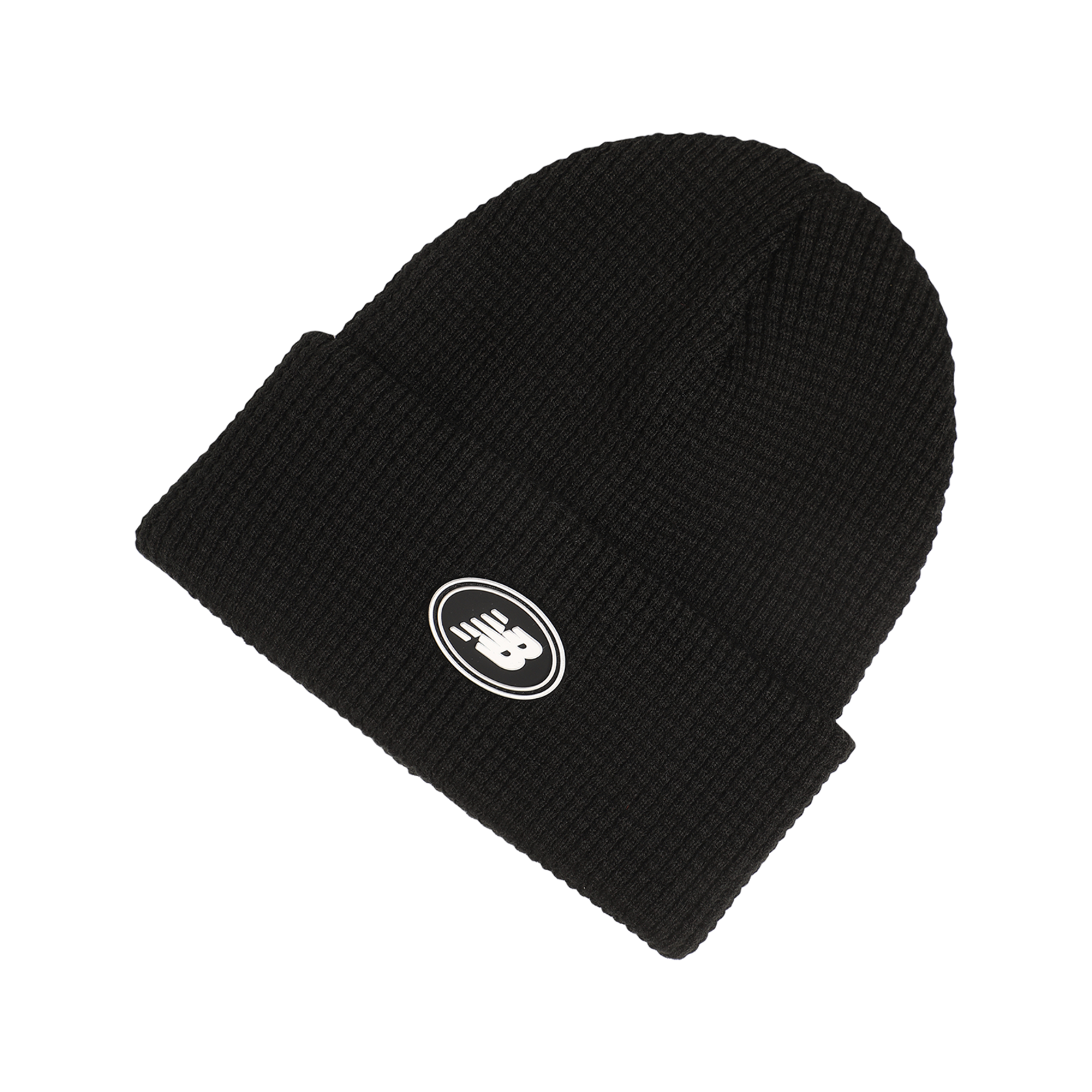 New Balance New Balance Waffle Knit Fisherman Beanie unisex, schwarz, Grösse: one size  unisex, schwarz, Grösse: one size