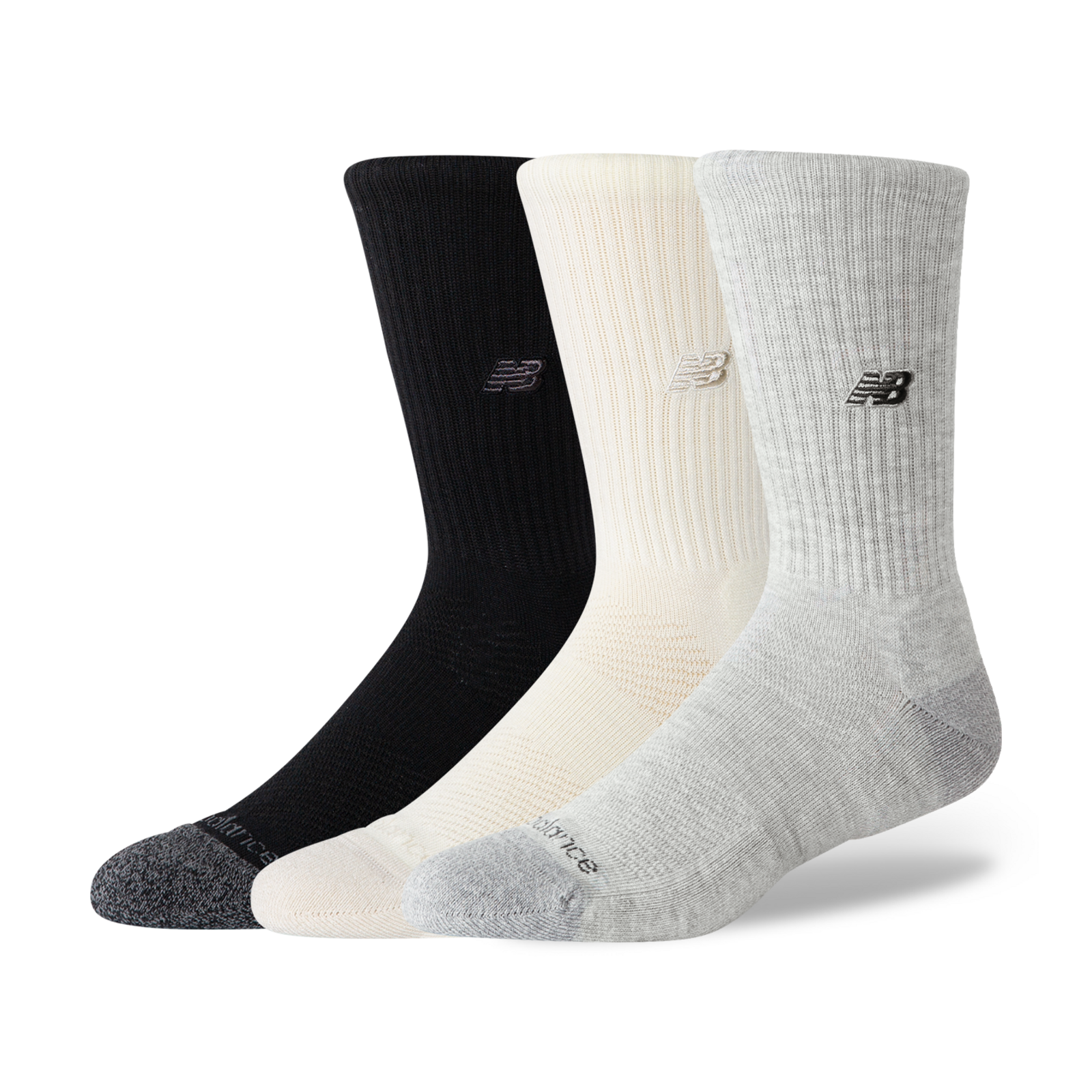 New Balance Active Premium Crew 3 Pack  Unisex, mehrfarbig, Grösse: L