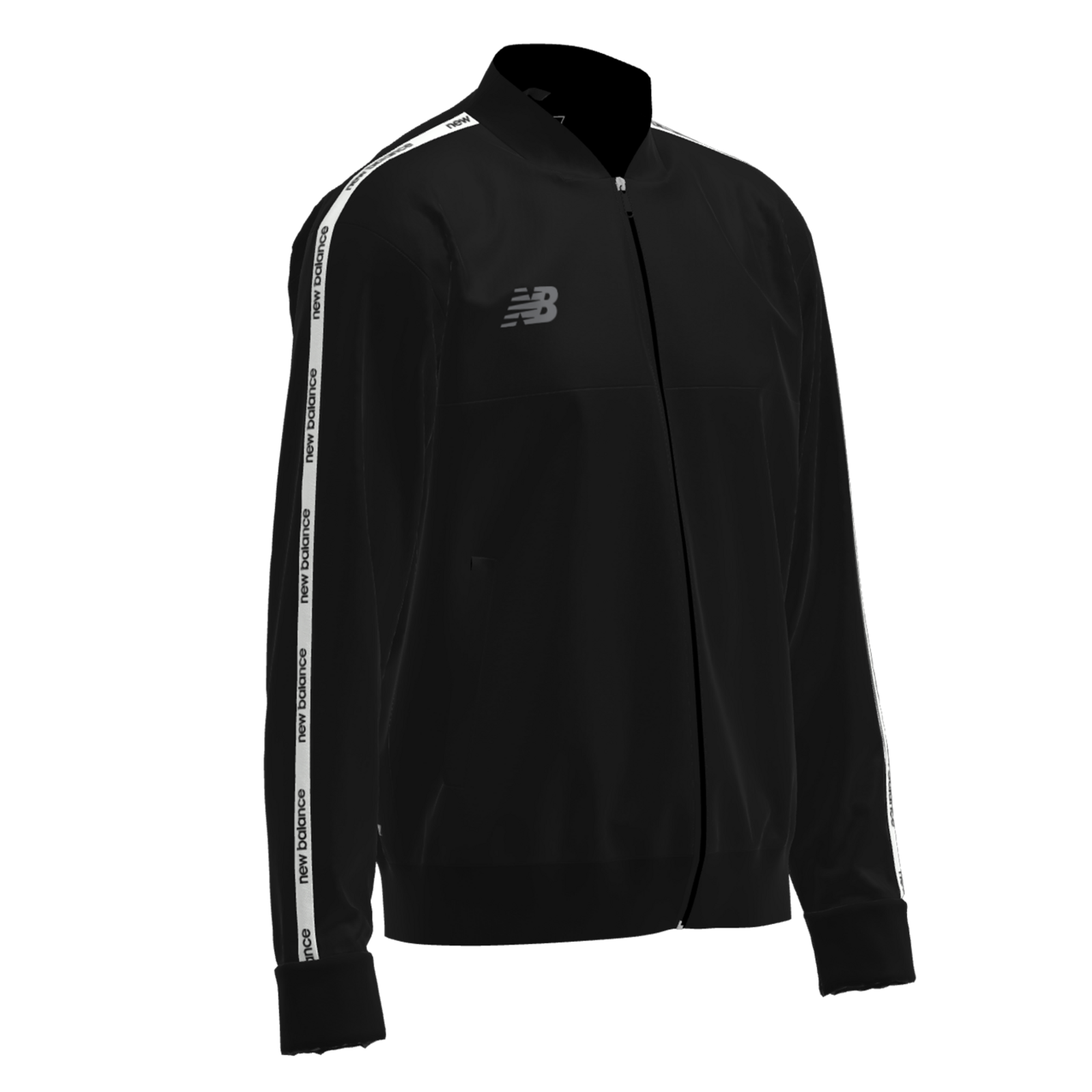 New Balance Y TW Training Jacket Knitted  Unisex, schwarz, Grösse: YXL