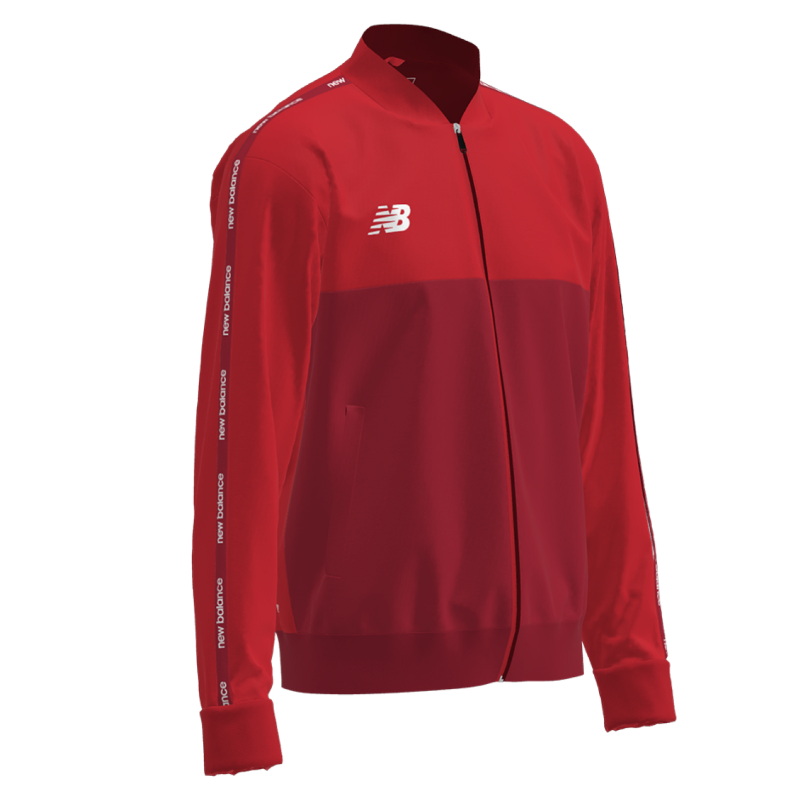 New Balance Y TW Training Jacket Knitted  Unisex, rot, Grösse: YXL