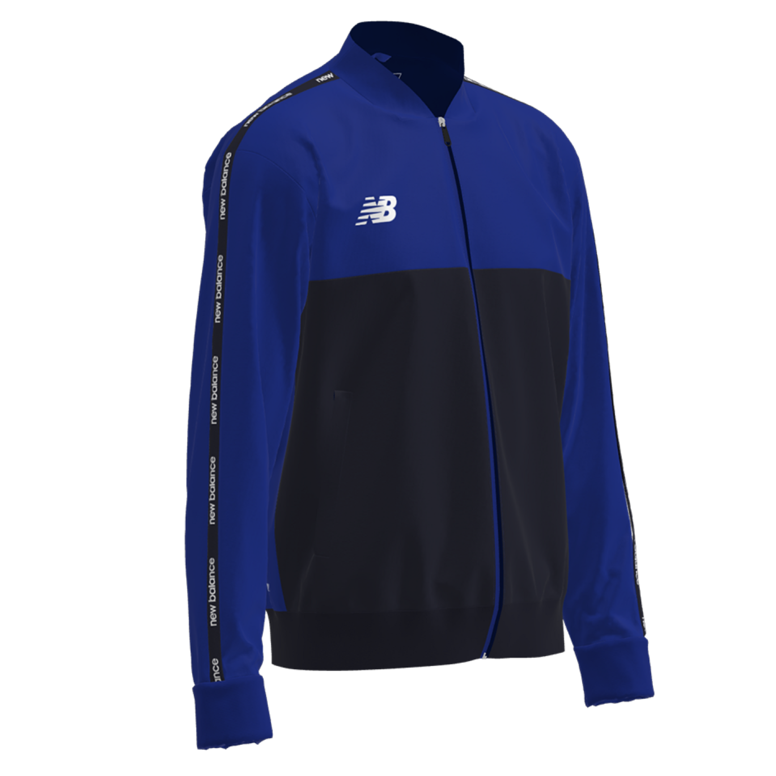 New Balance Y TW Training Jacket Knitted  Unisex, blau, Grösse: YXL