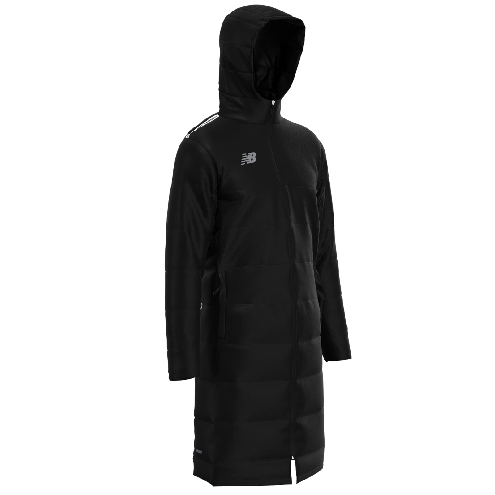 New Balance Y TW Training Long Stadium Jacket  Unisex, schwarz, Grösse: YXL