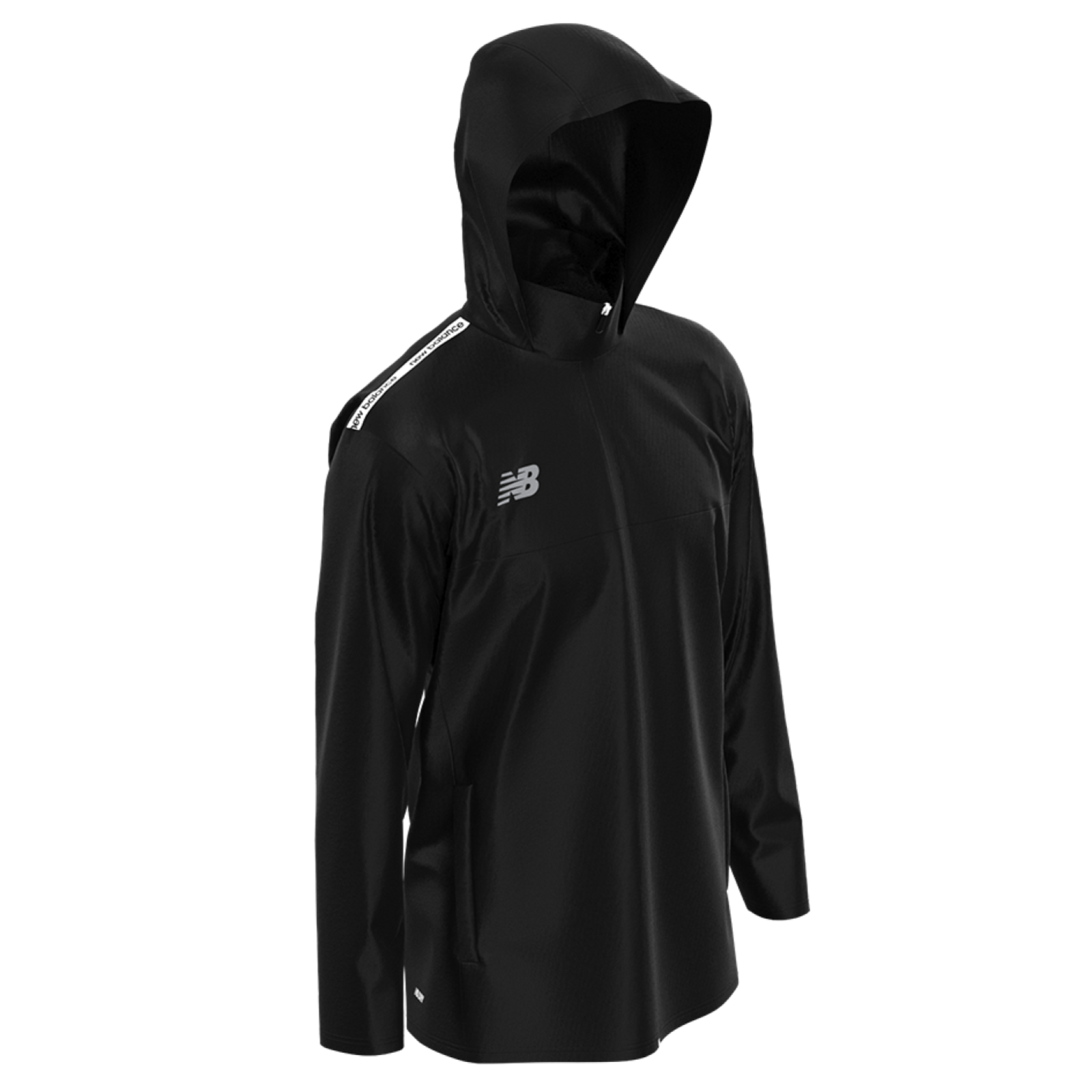 New Balance Y TW Training Waterproof Rain Jacket  Unisex, schwarz, Grösse: YXL