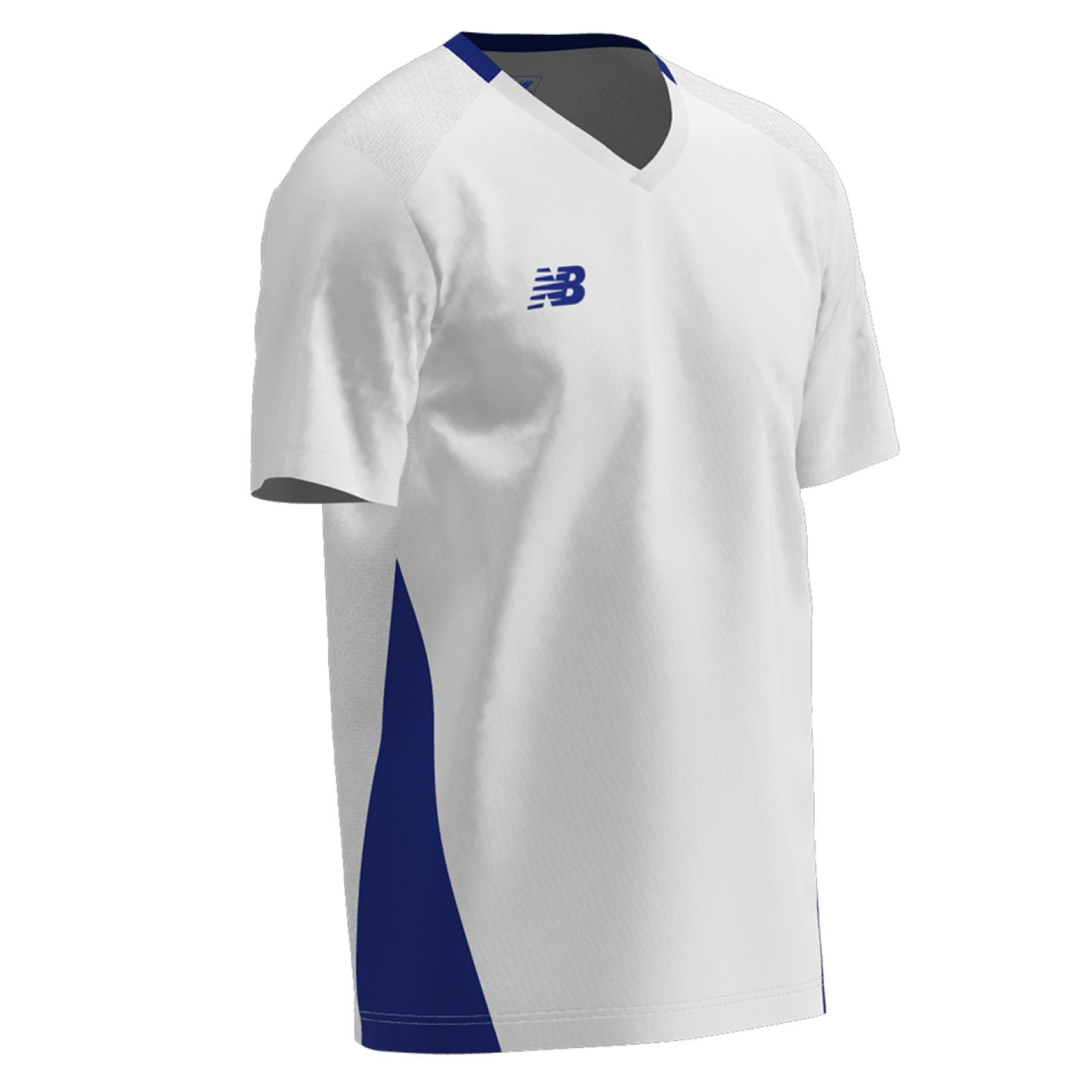 New Balance Y TW Kit Score SS Jersey  Unisex, weiss, Grösse: YXL