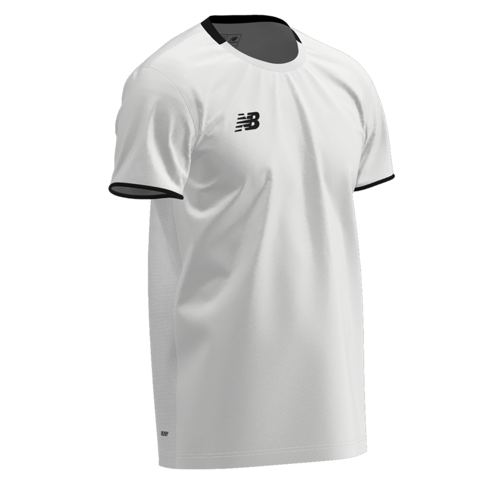 New Balance Y TW Kit Sprint SS Jersey  JungenMädchenUnisex, weiss, Grösse: YXS