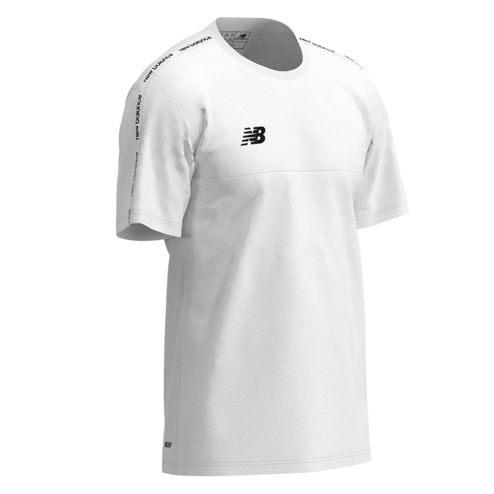 New Balance Y TW Training SS Jersey  JungenMädchenUnisex, weiss, Grösse: YXS