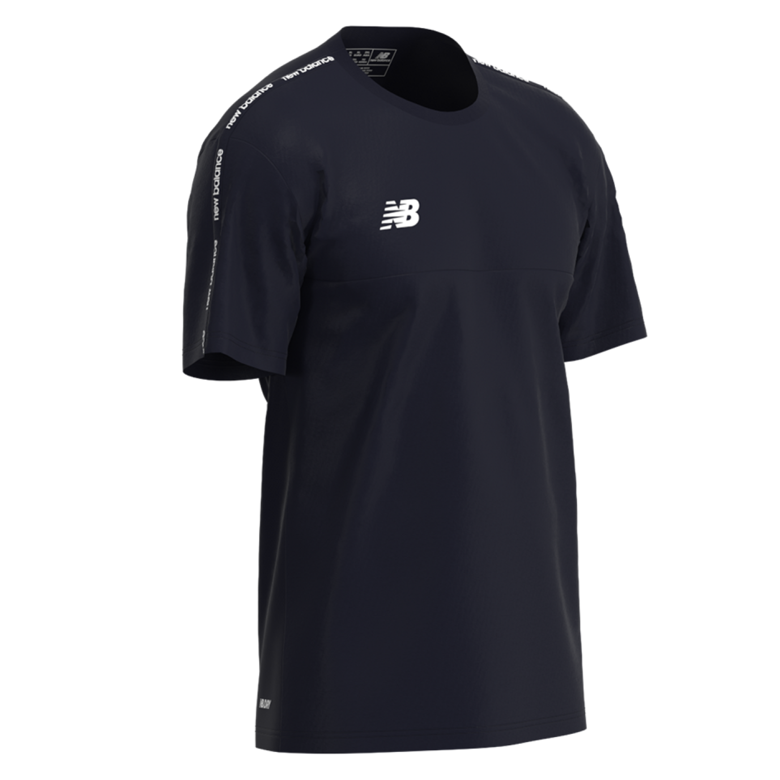 New Balance Y TW Training SS Jersey  JungenMädchenUnisex, schwarz, Grösse: YXS