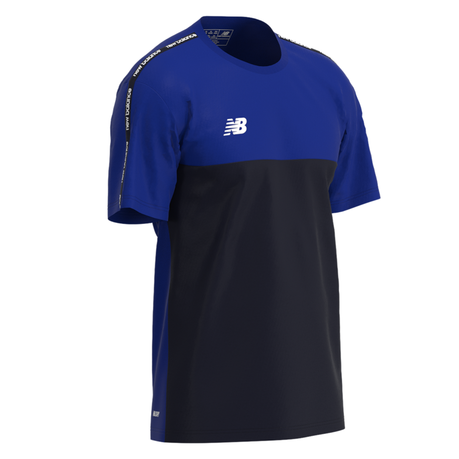 New Balance Y TW Training SS Jersey  JungenMädchenUnisex, blau, Grösse: YXS