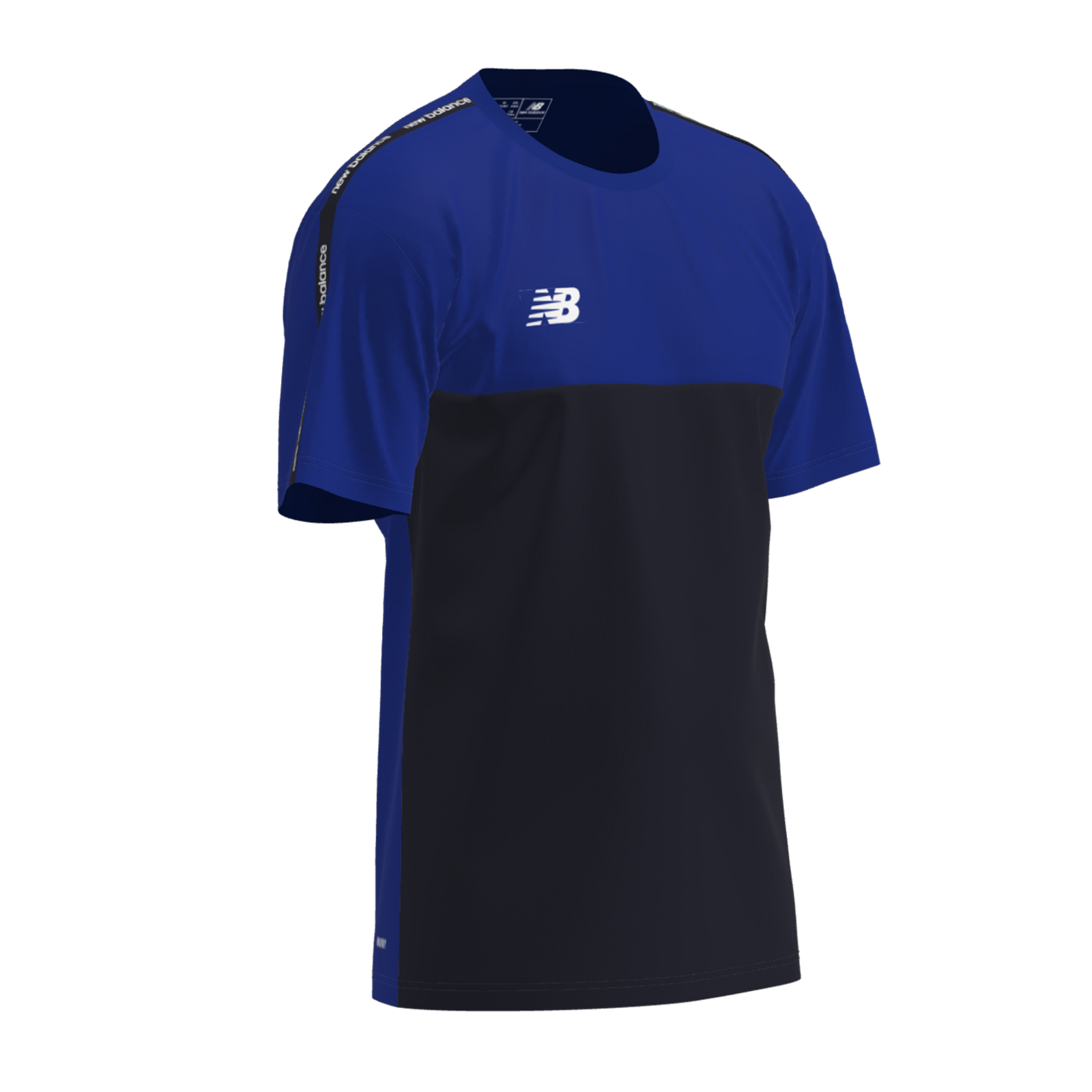 Image of New Balance New Balance Y TW Training Cotton Feel Tee , blau, Grösse: YXL , blau, Grösse: YXL
