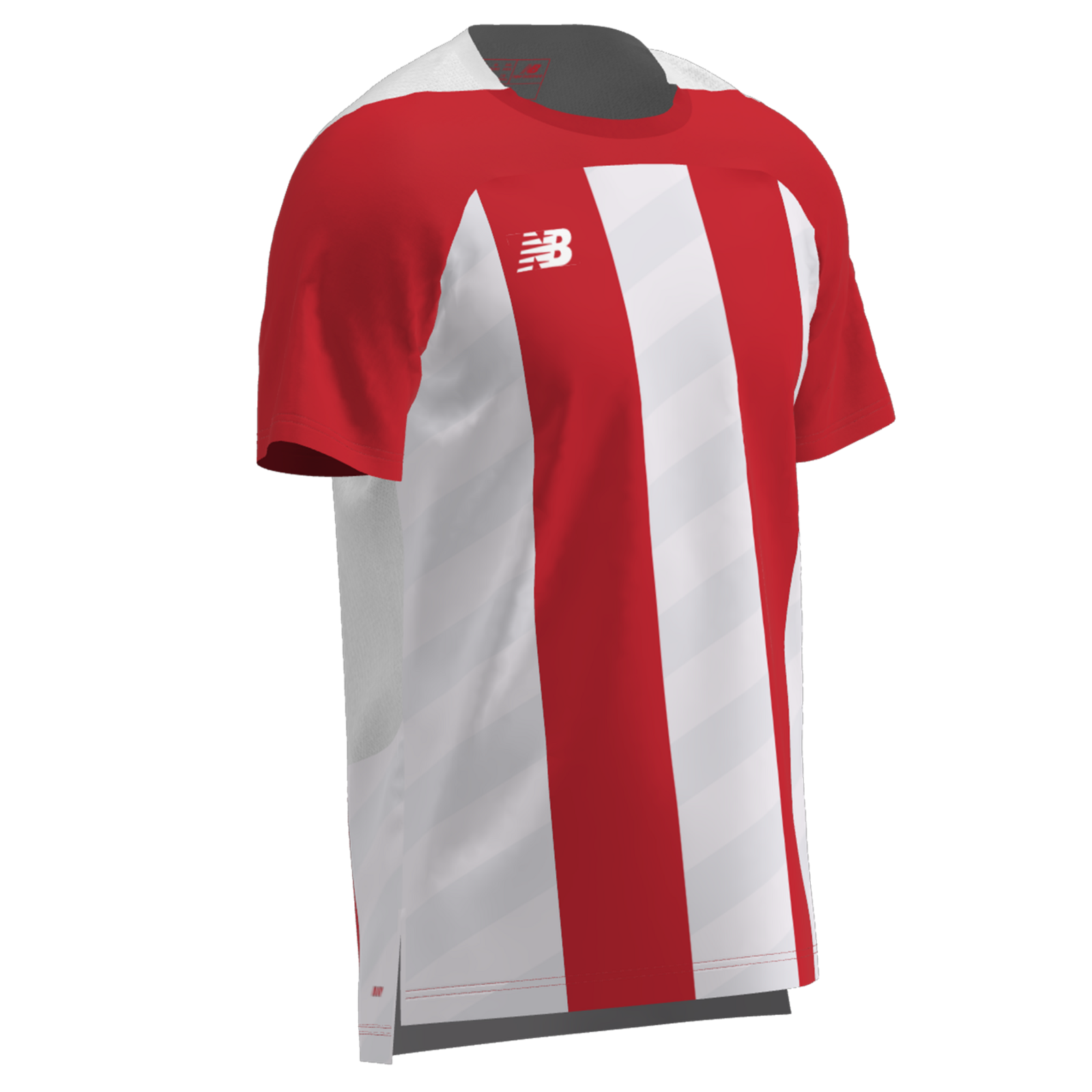 New Balance TW Kit Stripe 2 SS Jersey  Herren, rot, Grösse: XXL
