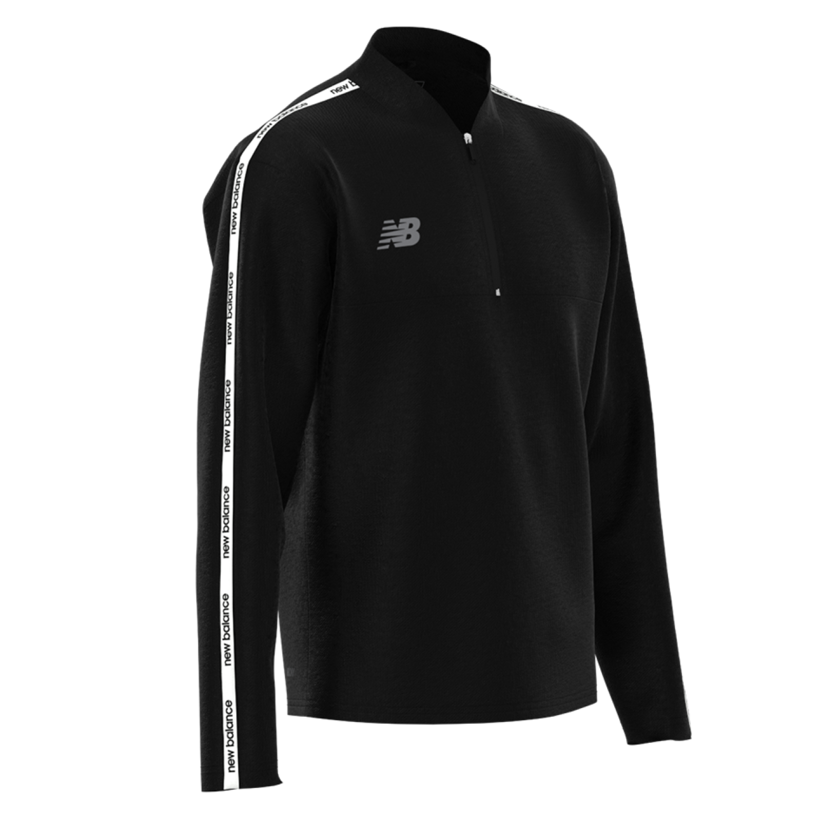 New Balance TW Training 1/4 Knitted Midlayer  Herren, schwarz, Grösse: XXL