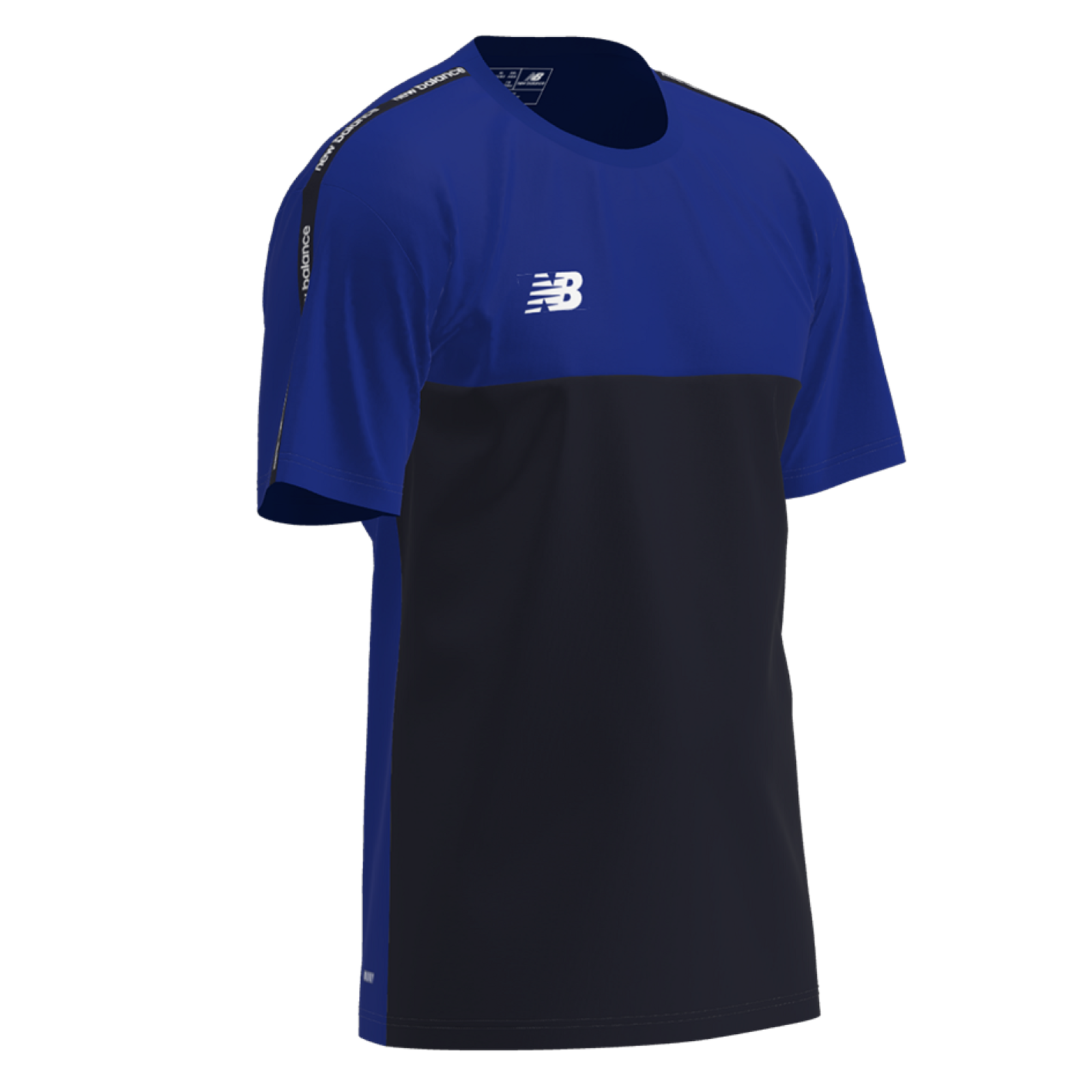 New Balance TW Training Cotton Feel Tee  Herren, blau, Grösse: XL