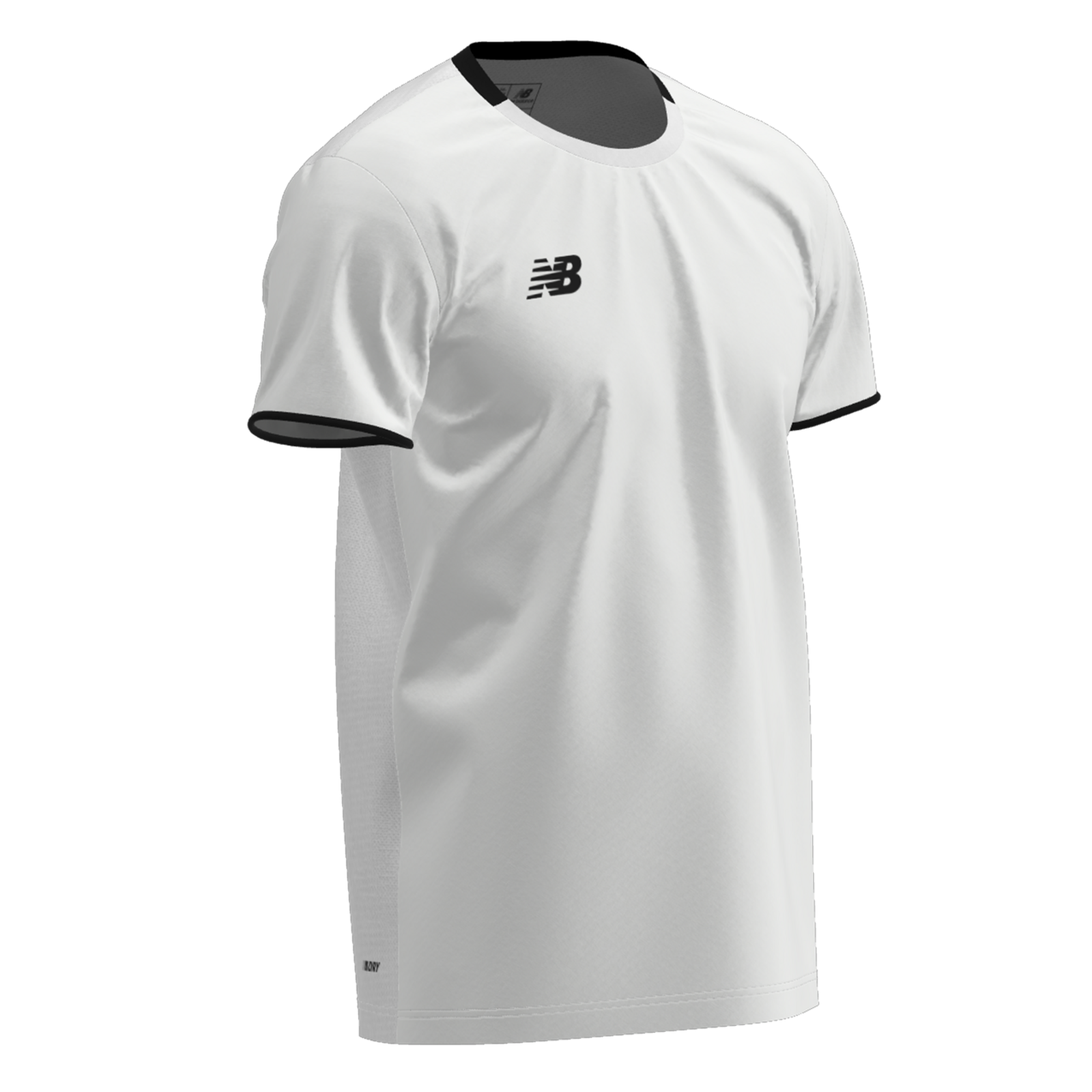 New Balance W TW Kit Sprint SS Jersey  Damen, weiss, Grösse: 8