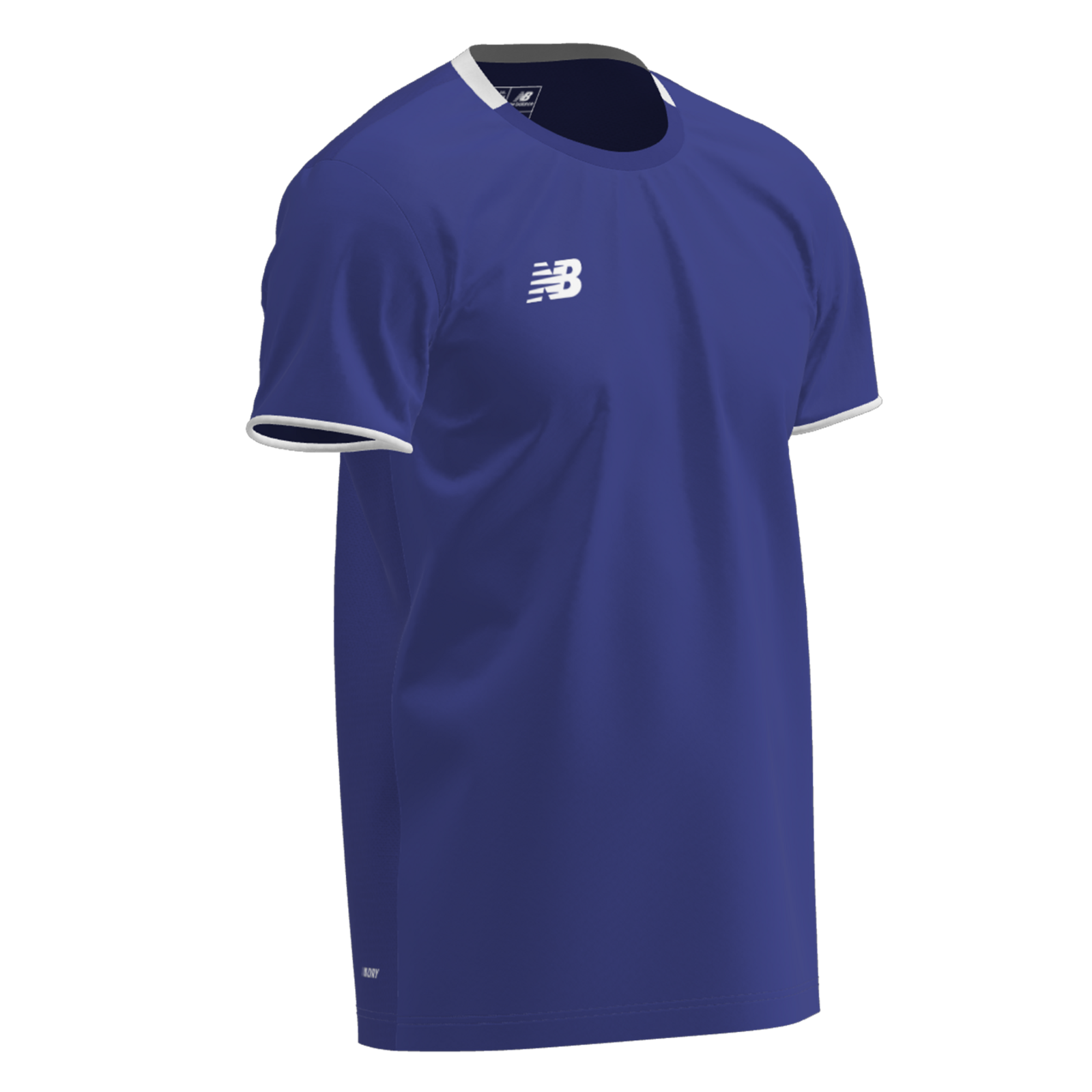 New Balance W TW Kit Sprint SS Jersey  Damen, blau, Grösse: 8