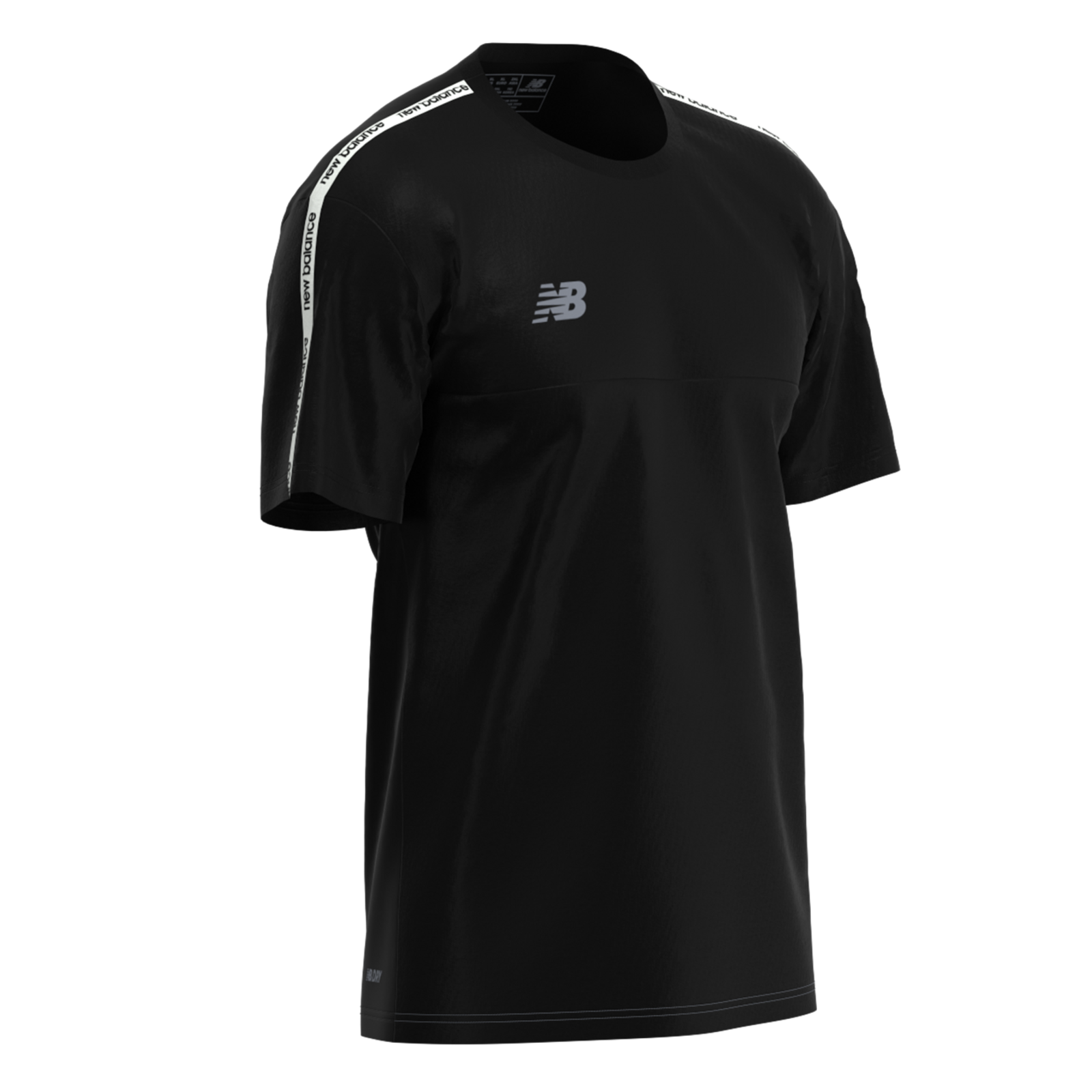 New Balance W TW Training SS Jersey  Damen, schwarz, Grösse: 8