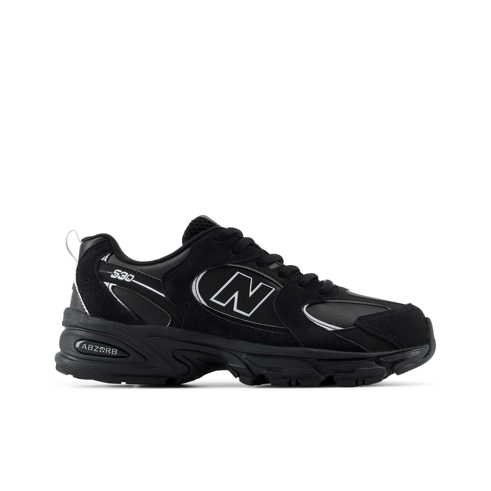 New Balance Kids 530 Lace unisex, schwarz, Grösse: 35.5