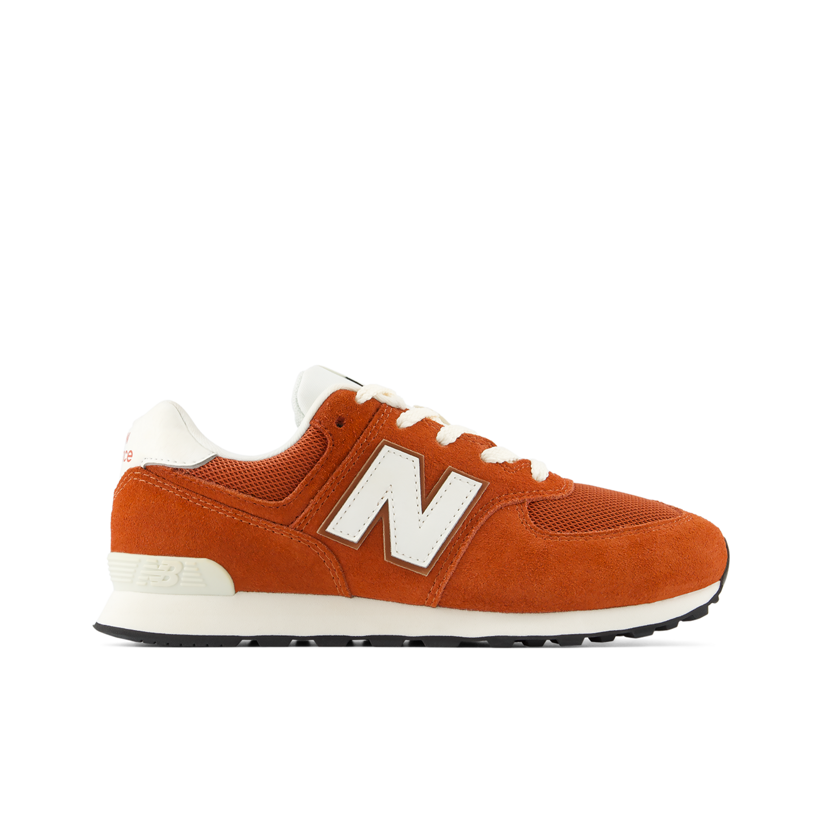 New Balance Kids 574 Lace JungenMädchenUnisex, orange, Grösse: 39