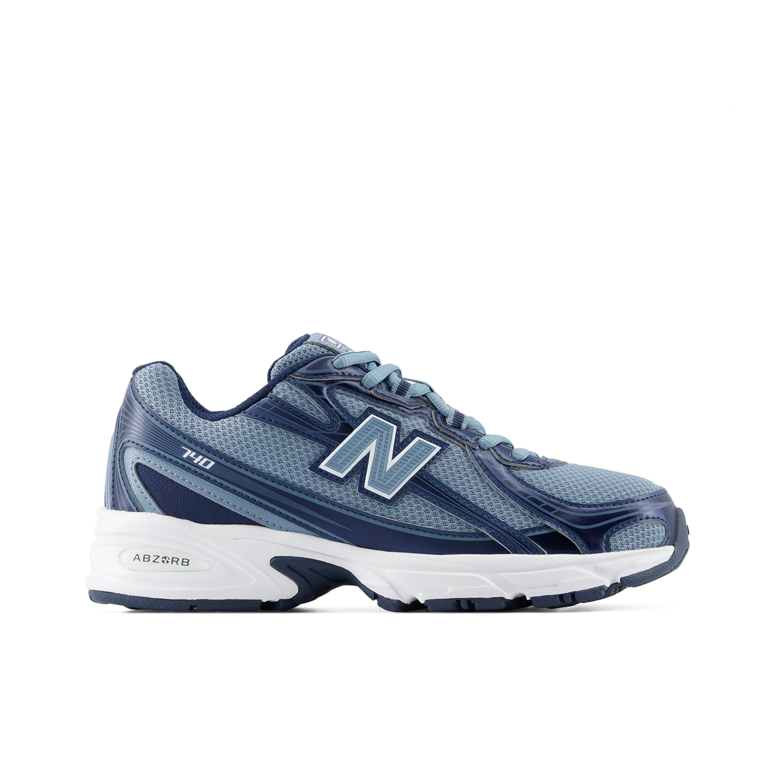 New Balance Kids 740 Lace unisex, blau, Grösse: 35.5