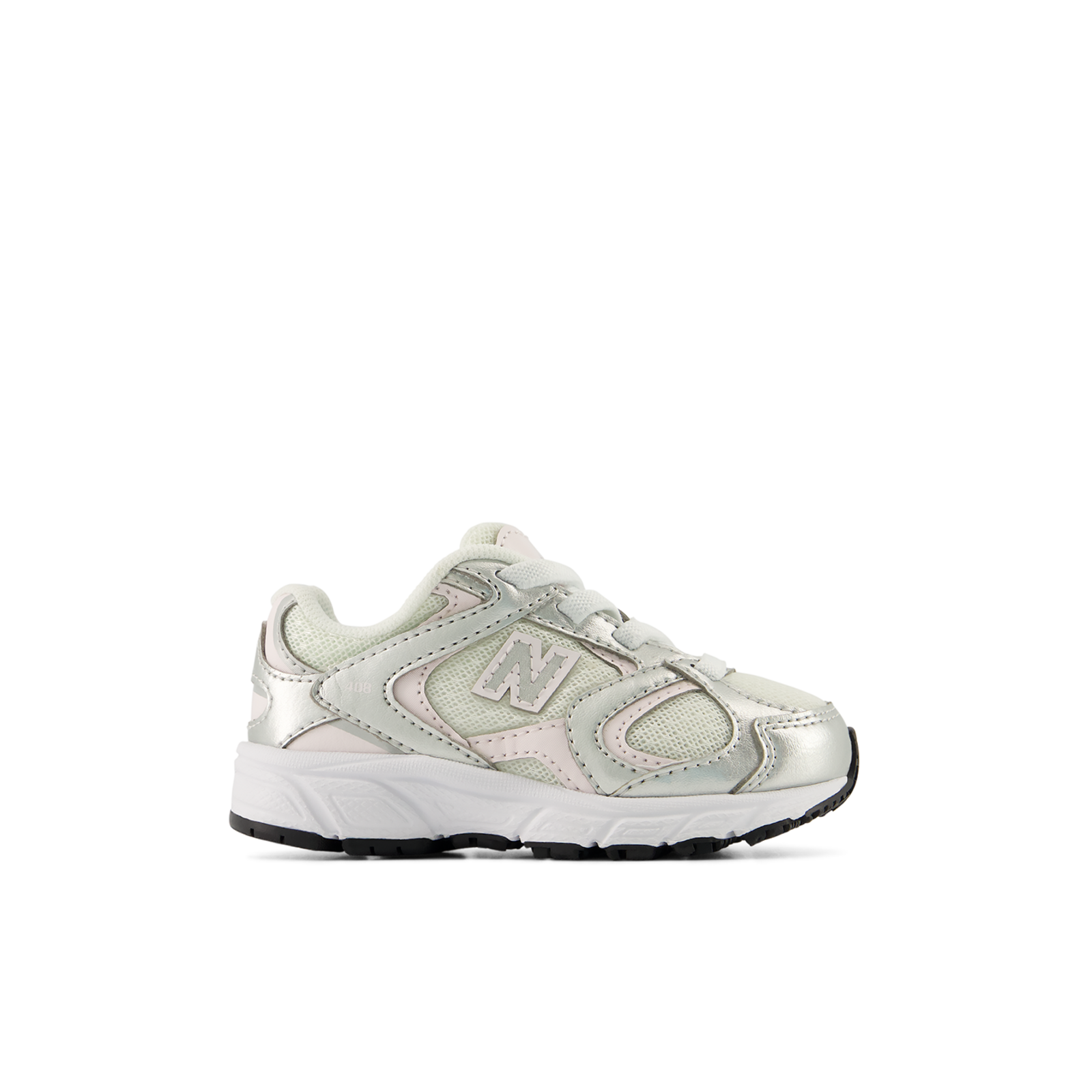 New Balance Kids 408 Bungee Lace unisex, weiss, Grösse: 21