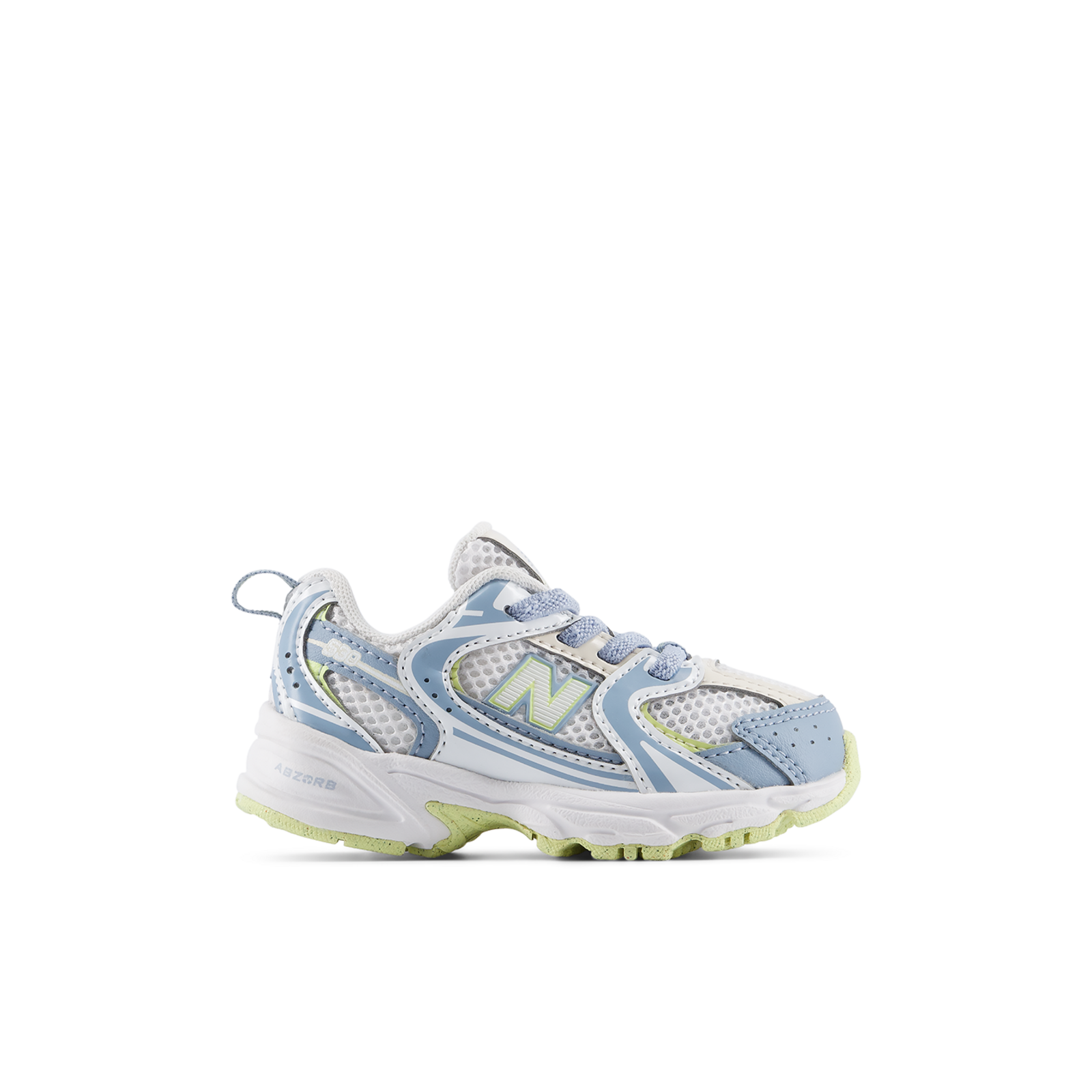 New Balance Kids 530 Bungee Lace unisex, weiss, Grösse: 22.5