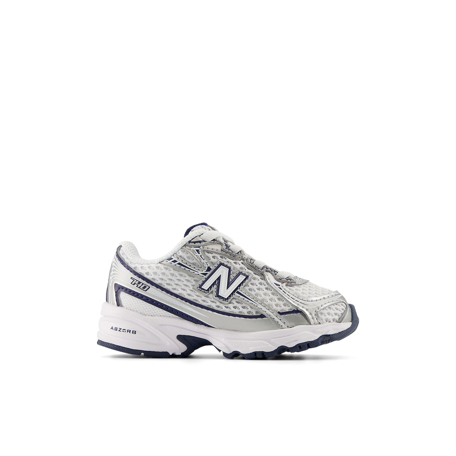 New Balance Kids I 740 Bungee Lace unisex, weiss, Grösse: 27.5