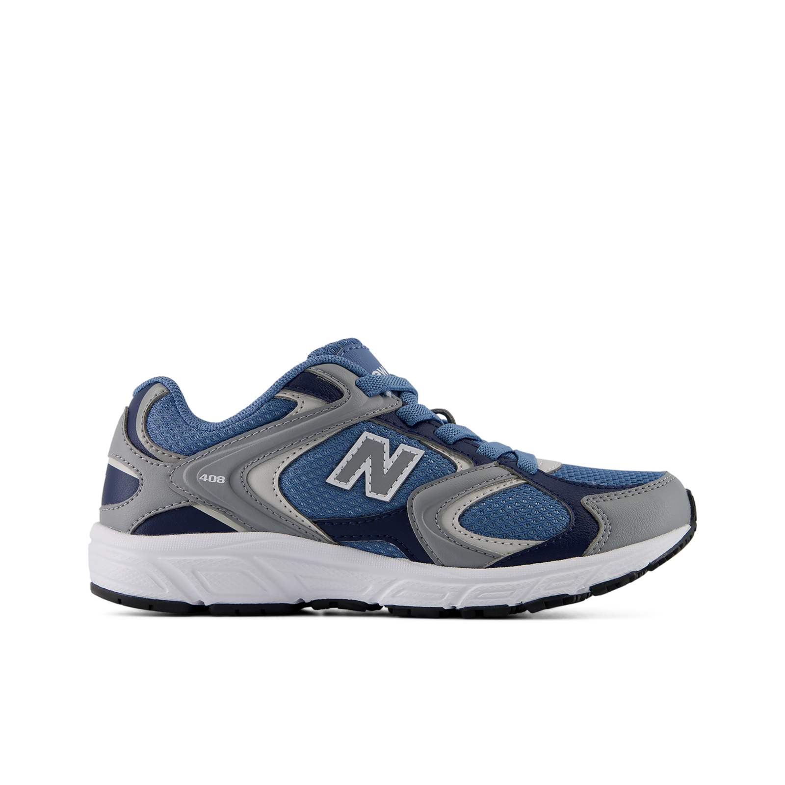 New Balance Kids 408 Bungee Lace unisex, grau, Grösse: 35