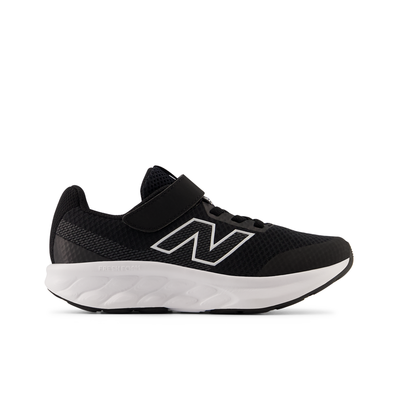 Image of New Balance Kids 520 v9 Hook&Loop unisex, schwarz, Grösse: 28