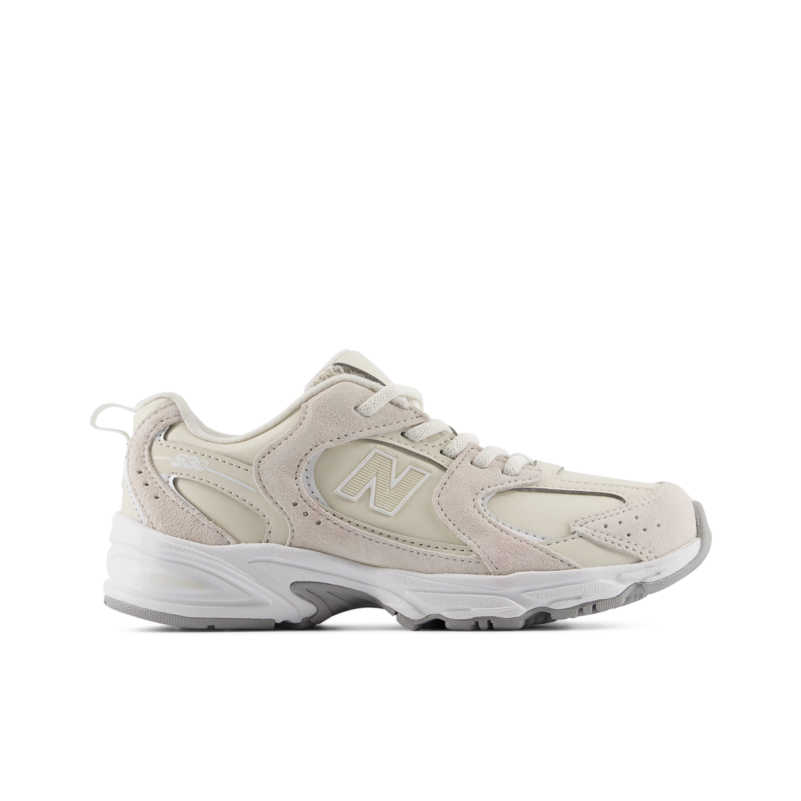 New Balance Kids 530 Bungee Lace unisex, beige, Grösse: 35