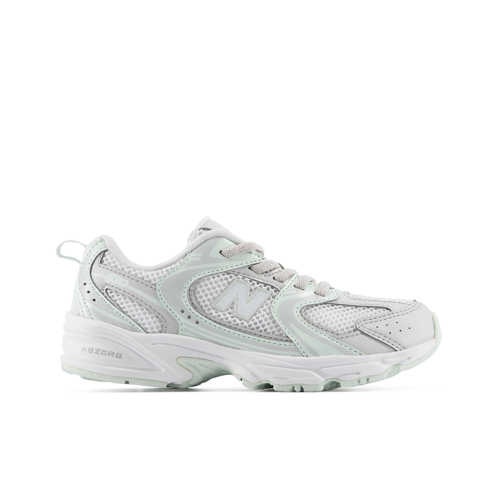 New Balance Kids 530 Bungee Lace unisex, weiss, Grösse: 35