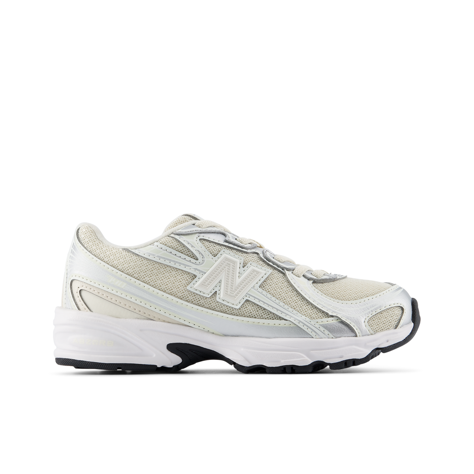 New Balance Kids 740 Bungee Lace unisex, beige, Grösse: 28