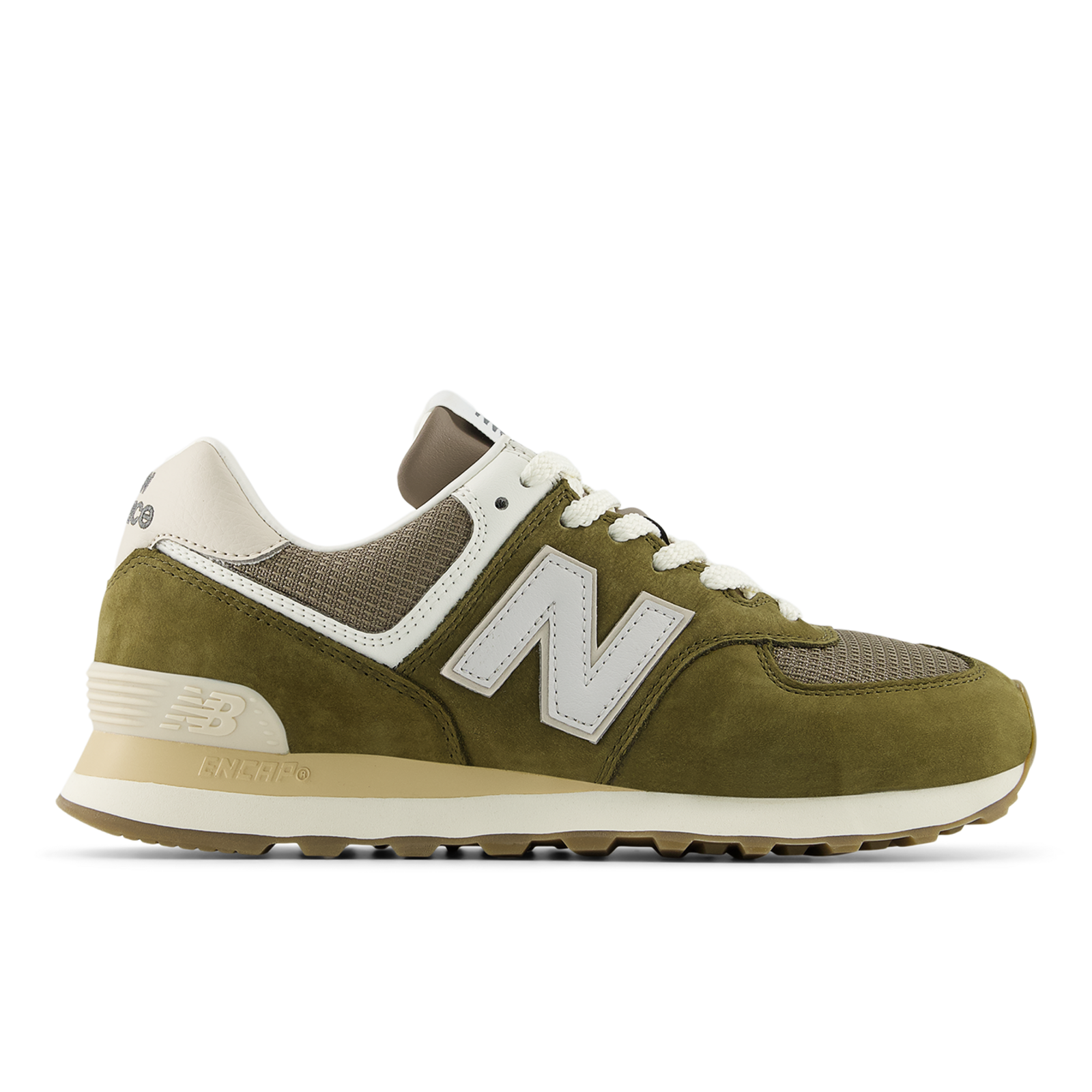 New Balance U 574 Wood Freizeitschuhe / Sneaker unisex, grün, Grösse: 45