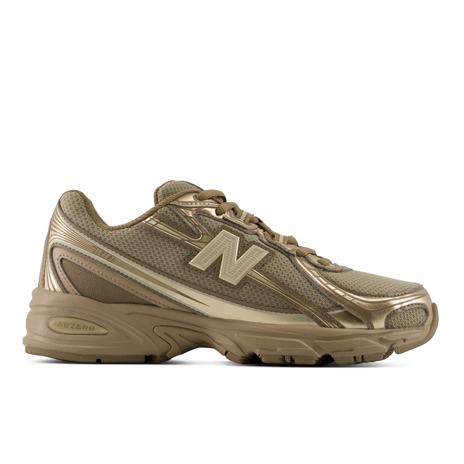 New Balance 740 Metallics / Sneaker unisex, beige, Grösse: 36