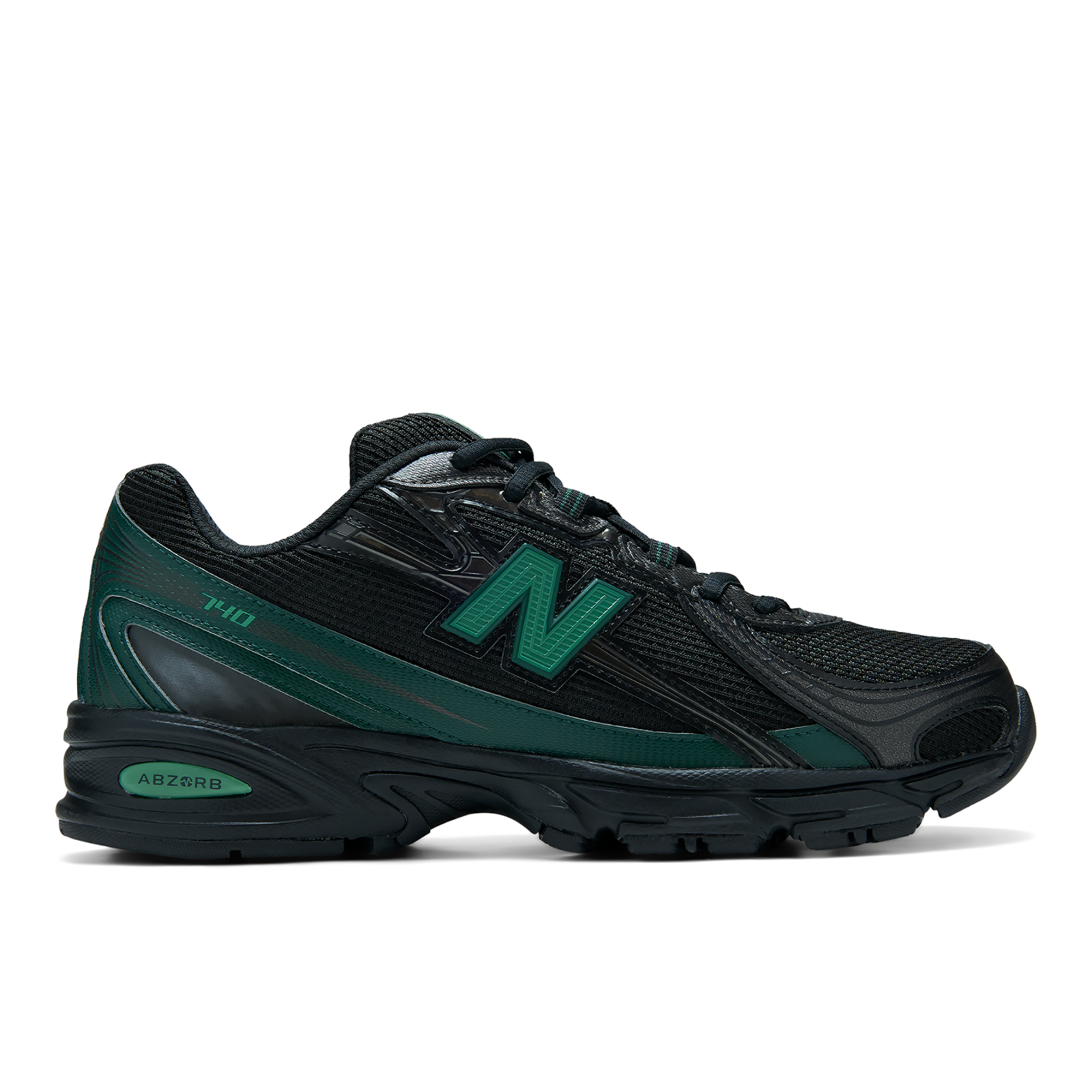 New Balance 740 Dark Vibes / Sneaker unisex, schwarz, Grösse: 36