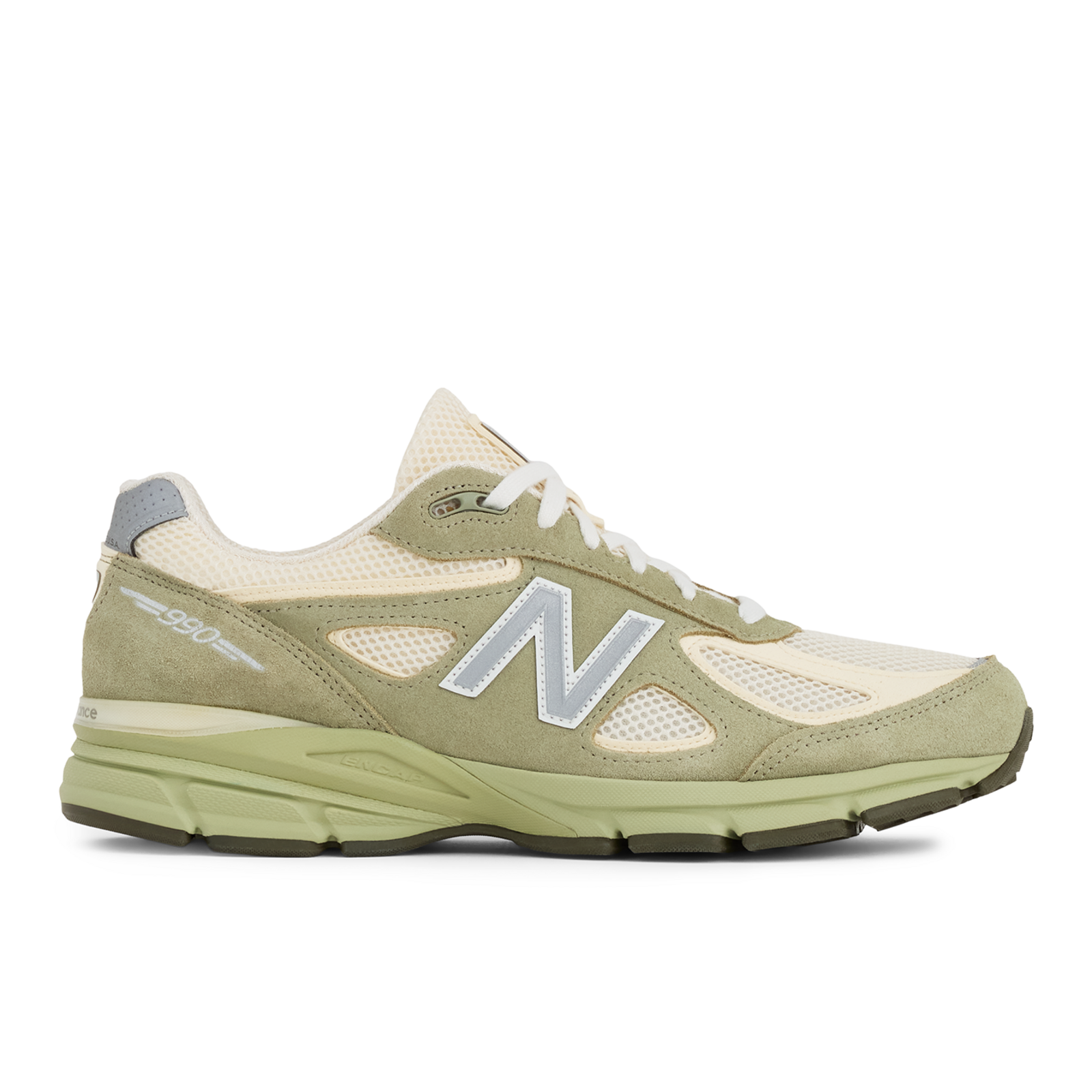New Balance M 990 Made in USA v4 Seasonal Freizeitschuhe / Sneaker unisex, grün, Grösse: 42