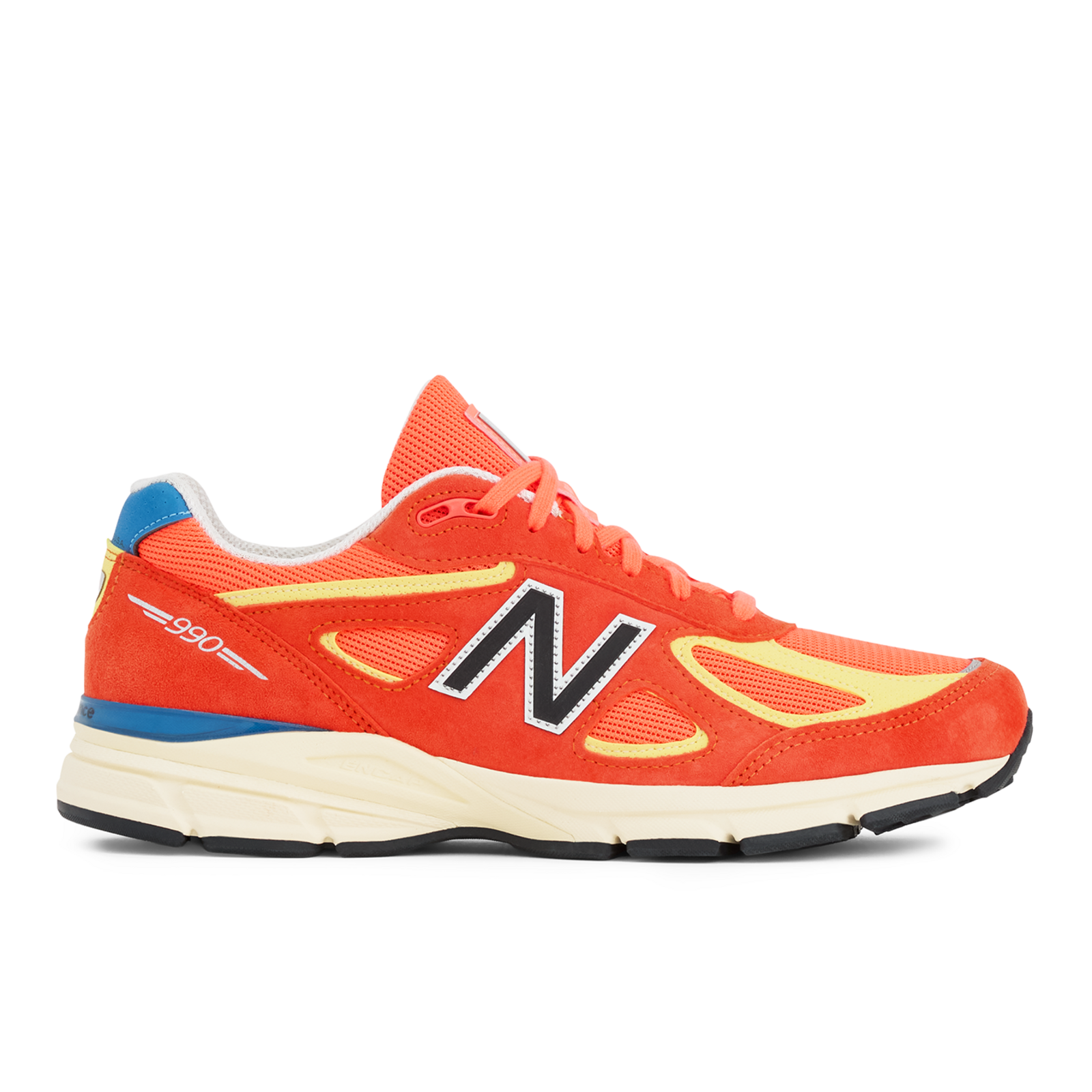 New Balance M 990 Made in USA v4 Seasonal Freizeitschuhe / Sneaker HerrenUnisexDamen, orange, Grösse: 42