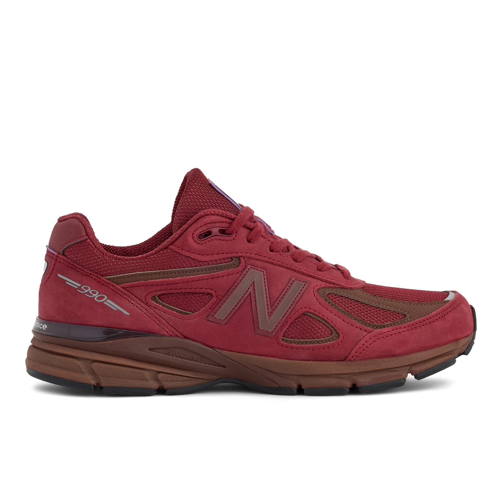 New Balance 990 v4 Made in USA / Sneaker unisex, rot, Grösse: 45.5