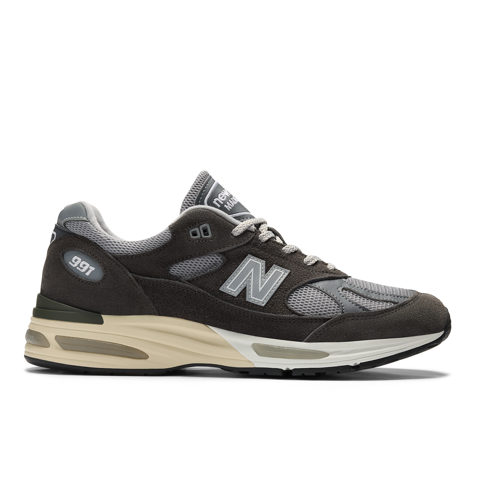 New Balance U 991 Made in UK v2 Freizeitschuhe / Sneaker HerrenUnisexDamen, grau, Grösse: 44