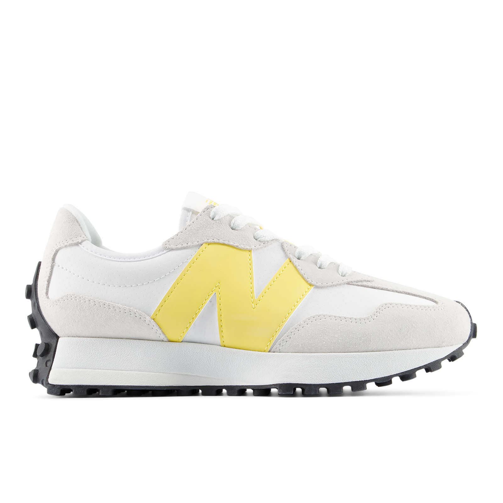 New Balance W 327 Sunshine Freizeitschuhe / Sneaker Damen, weiss, Grösse: 36