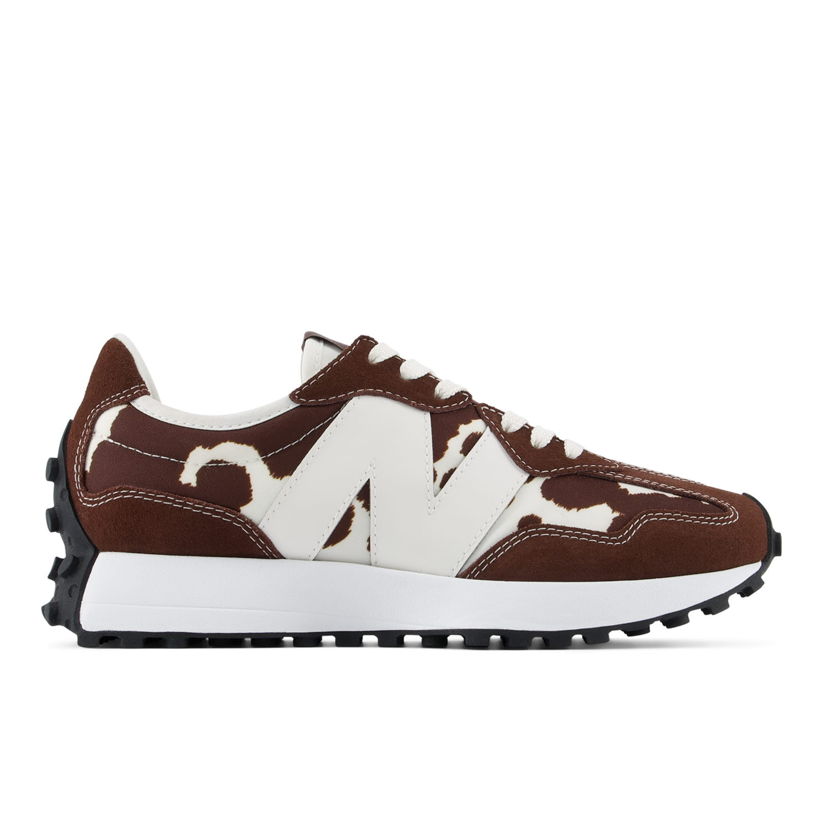 New Balance 327 Print / Sneaker Damen, braun, Grösse: 36