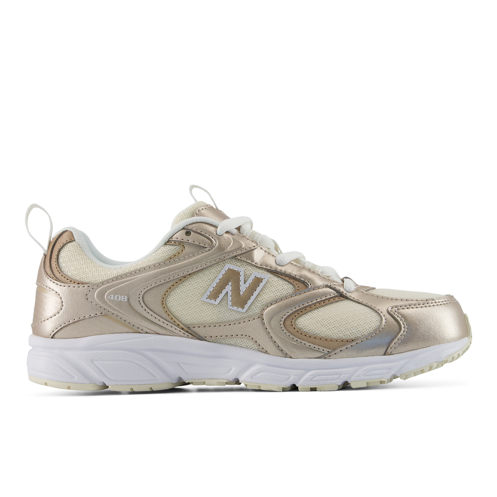 New Balance 408 Metallics / Sneaker Damen, beige, Grösse: 43