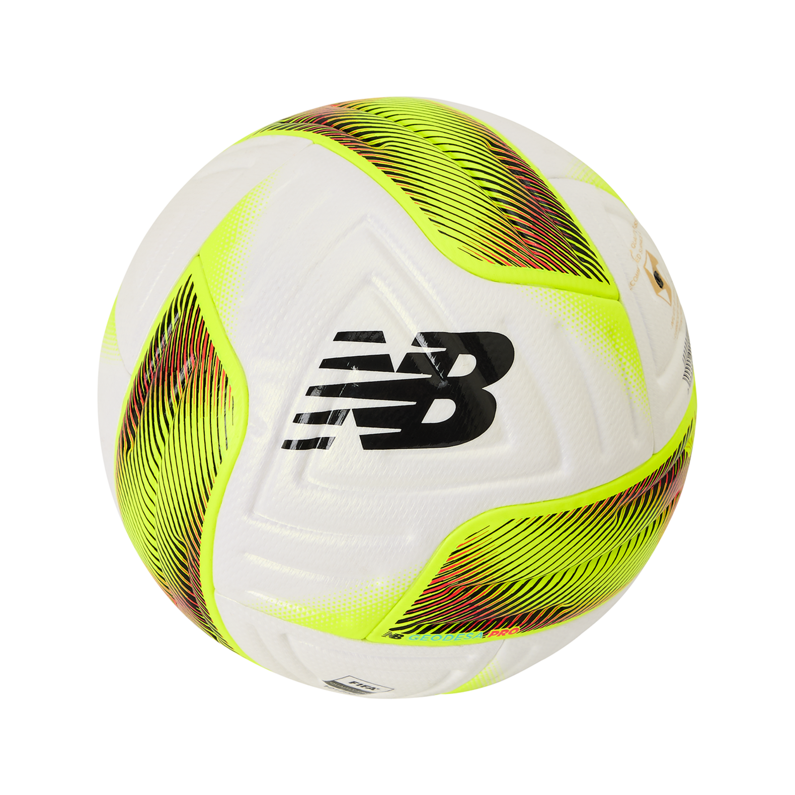 New Balance Geodesa Pro Football - FIFA Quality Pro - Size 5 , weiss, Grösse: one size