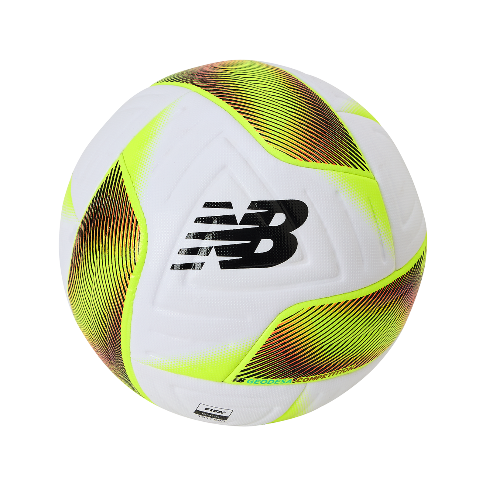 New Balance Geodesa Competition Football - FIFA Quality - Size 5 , weiss, Grösse: one size