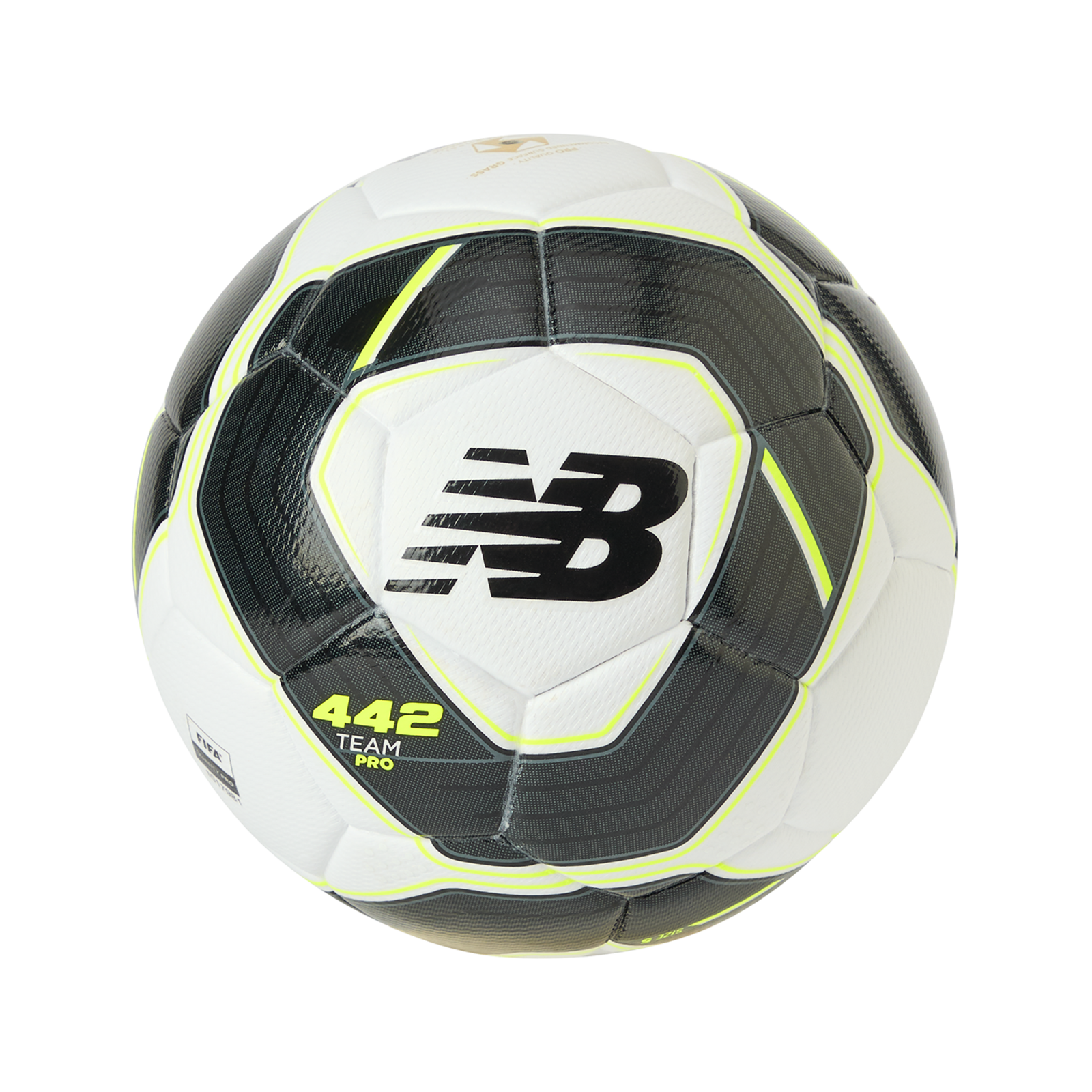 New Balance 442 Team Pro Football - FIFA Quality Pro - Size 5 , weiss, Grösse: one size
