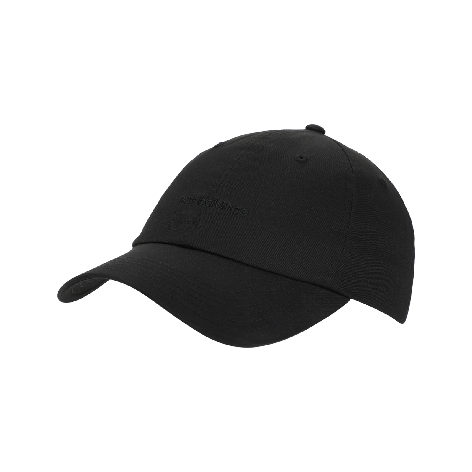 Image of New Balance New Balance Women's 6 Panel Linear Logo Hat Damen, schwarz, Grösse: one size Damen, schwarz, Grösse: one size